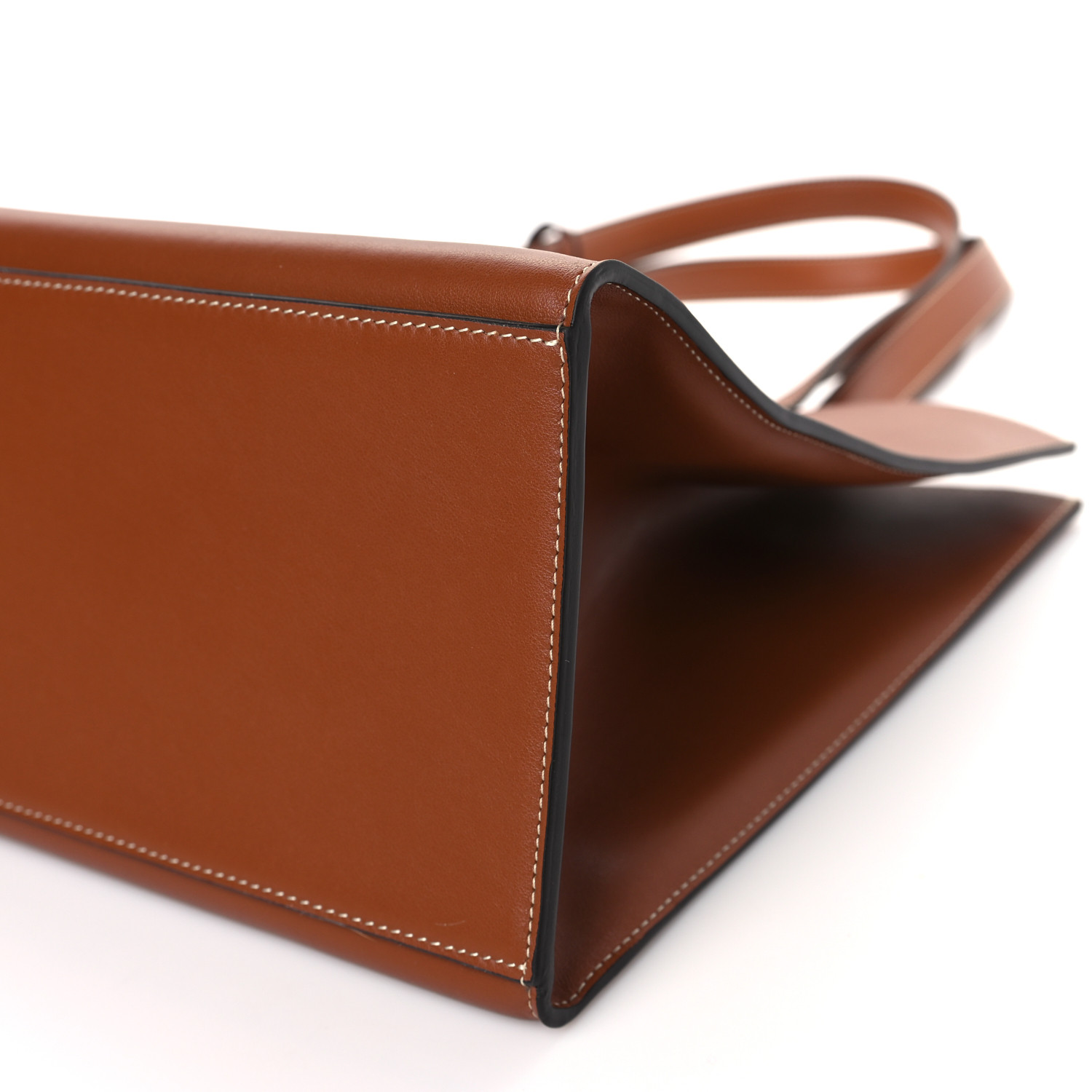 CELINE Smooth Calfskin Cabas 16 Bag Tan 1402391 | FASHIONPHILE