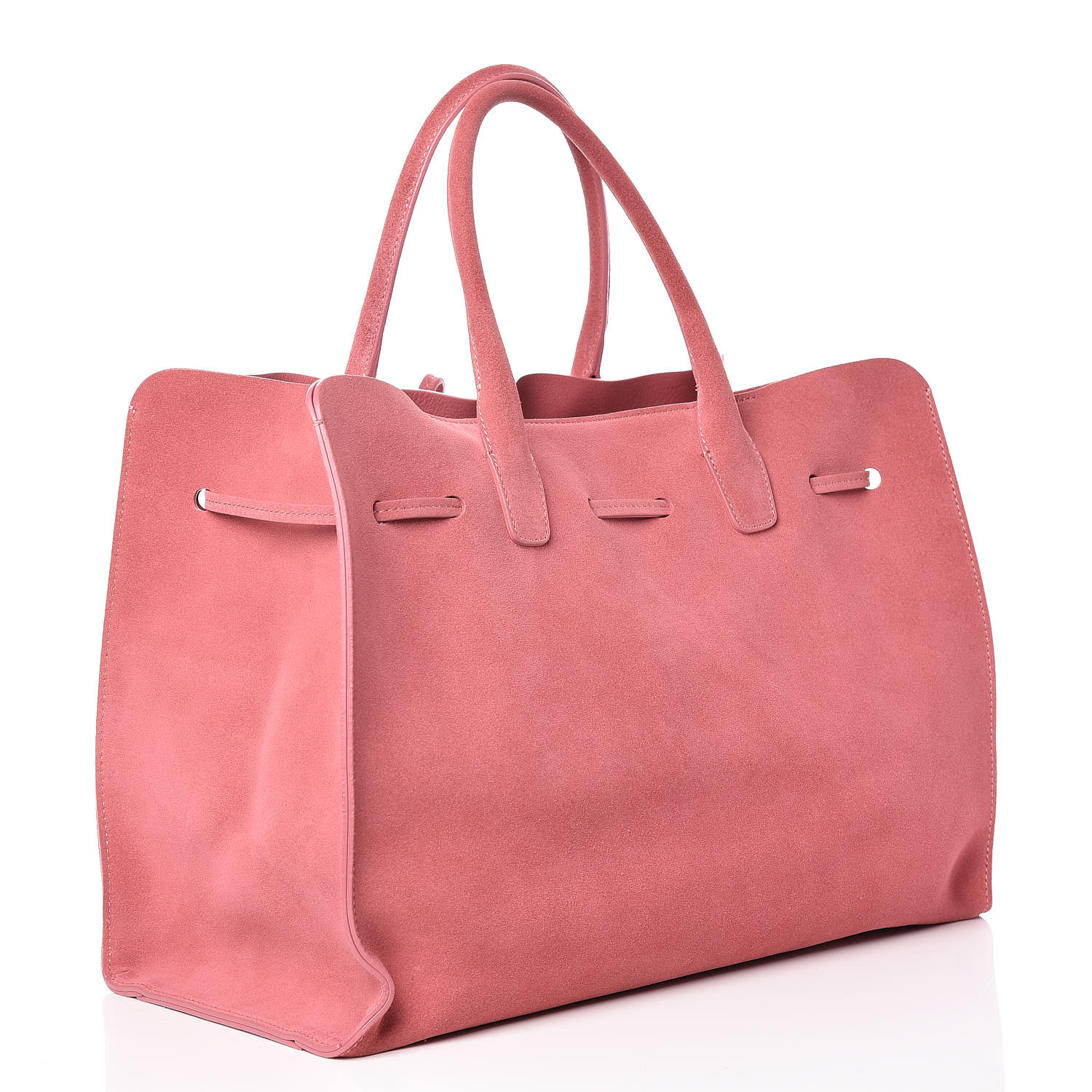 MANSUR GAVRIEL ピンクトートバッグ small-zip-tote-dahlia-228666.