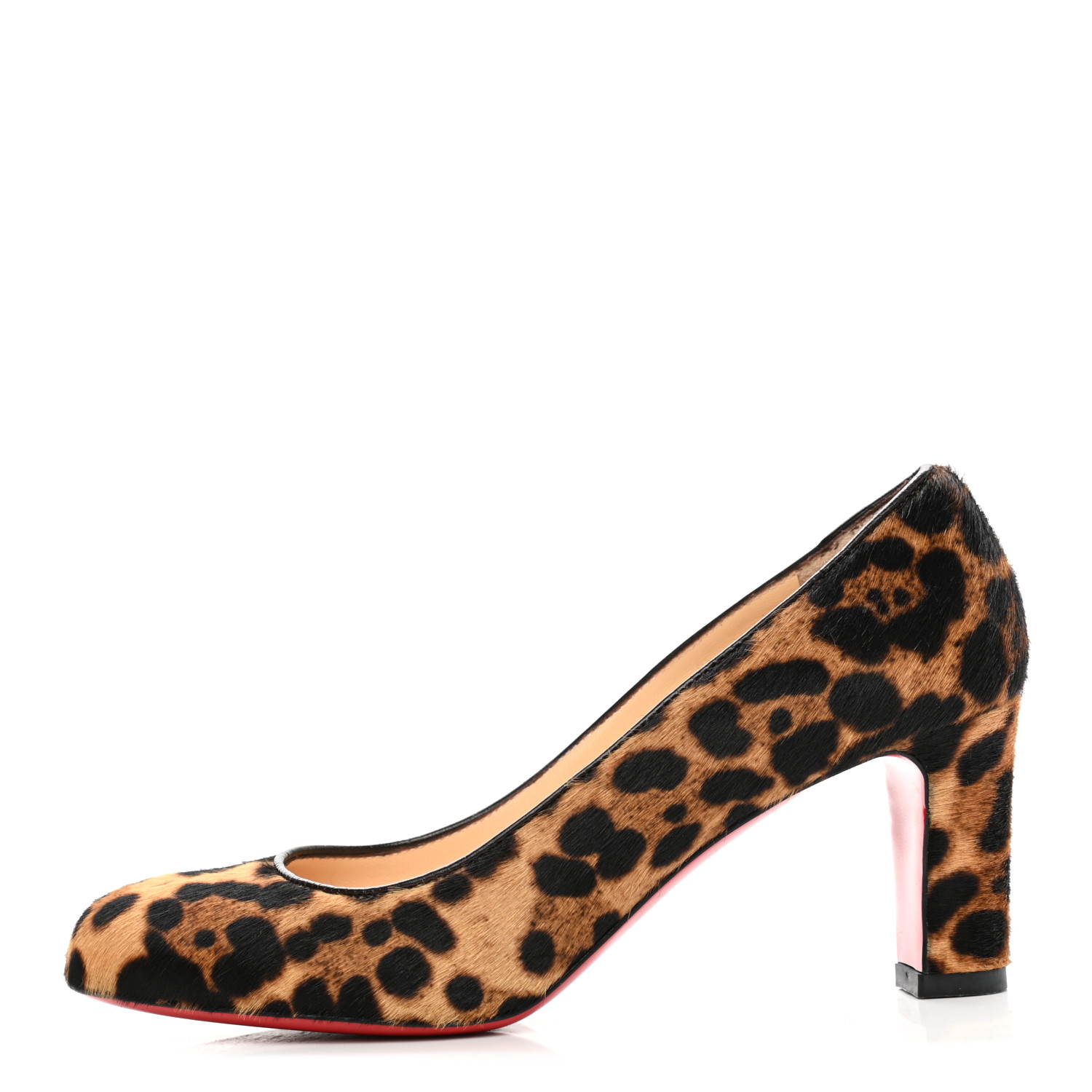 CHRISTIAN LOUBOUTIN Pony Hair Luxor Mistica 60 Pumps 36.5