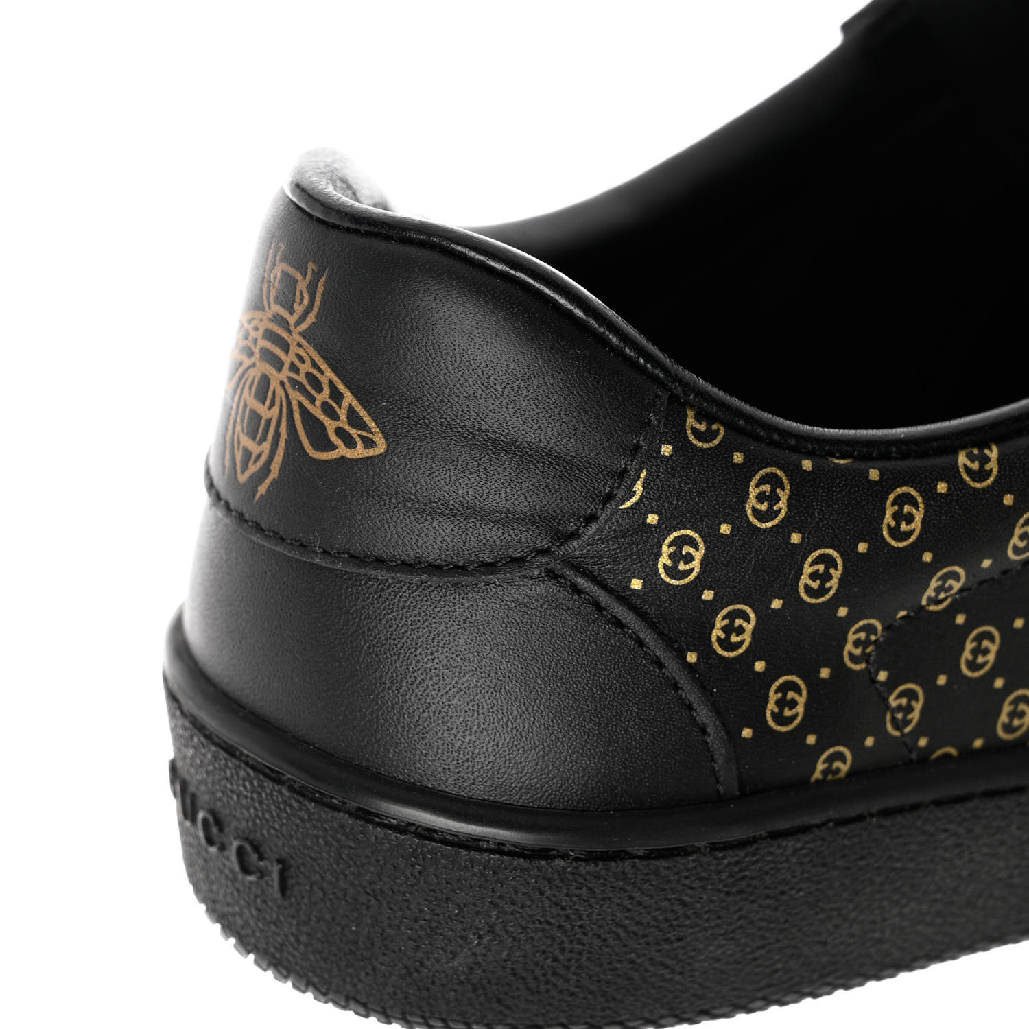 GUCCI X DAPPER DAN Calfskin Laminated Ayers GG Micro