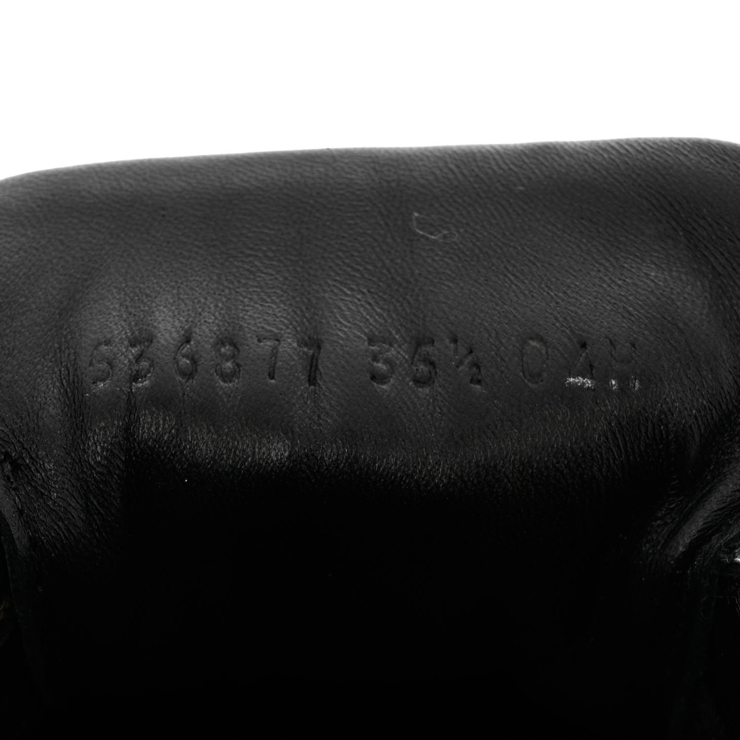 GUCCI X DAPPER DAN Calfskin Laminated Ayers GG Micro