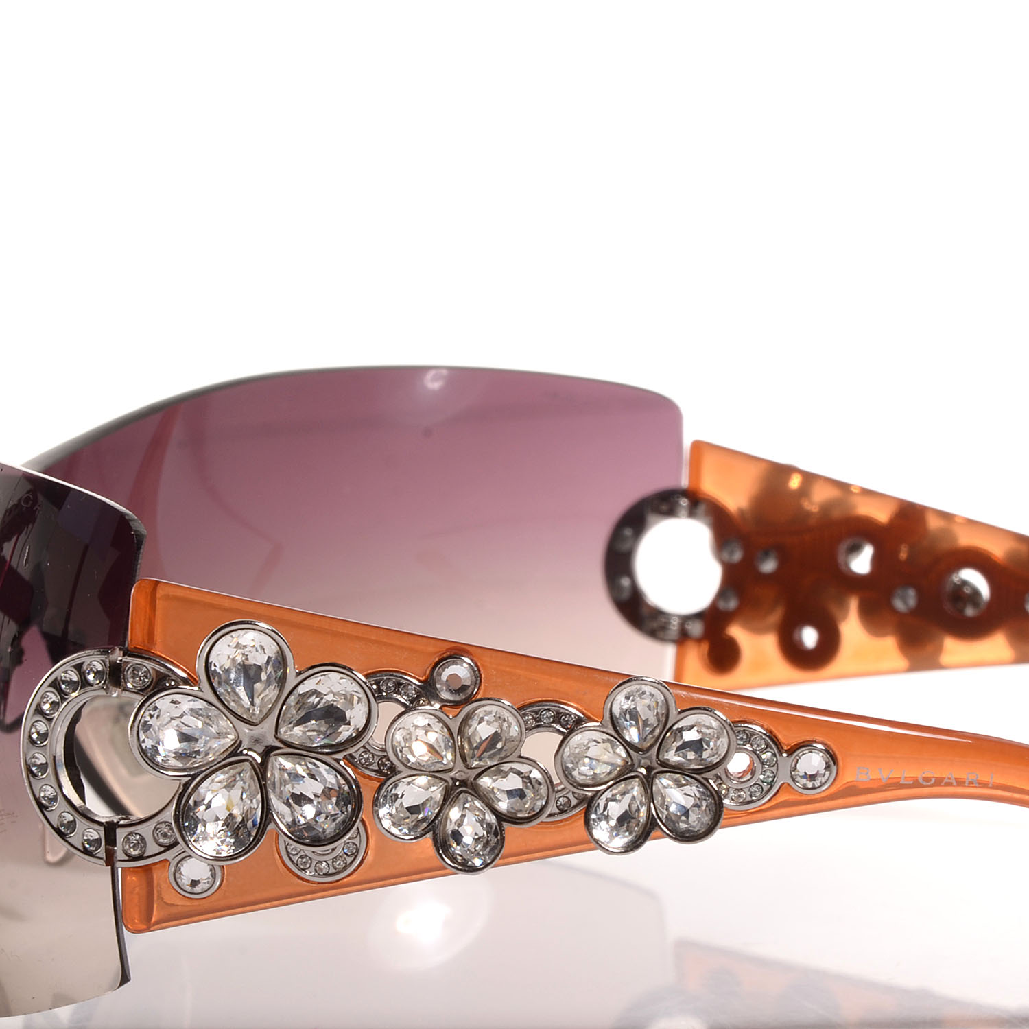 BVLGARI ブルガリ スワロフスキー サングラス 652-B BVLGARI ブルガリ スワロフスキー サングラス 652-B