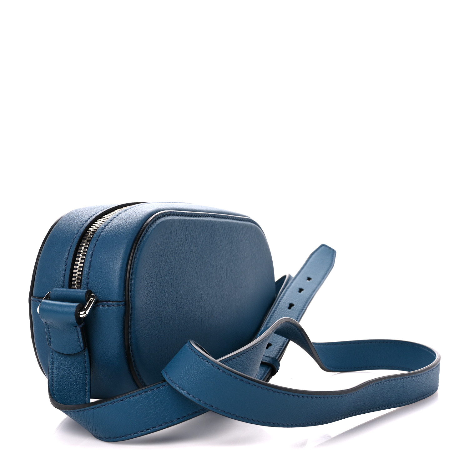 SALVATORE FERRAGAMO Calfskin Double Gancio Crossbody Bag