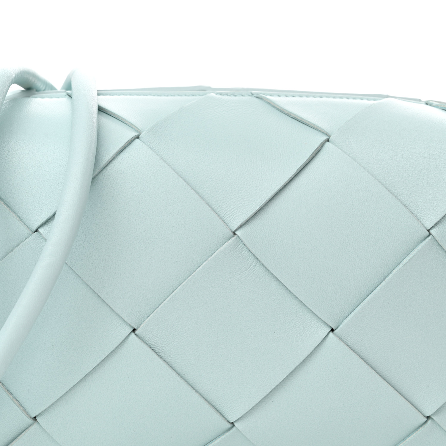 BOTTEGA VENETA Lambskin Maxi Intrecciato Small Cassette