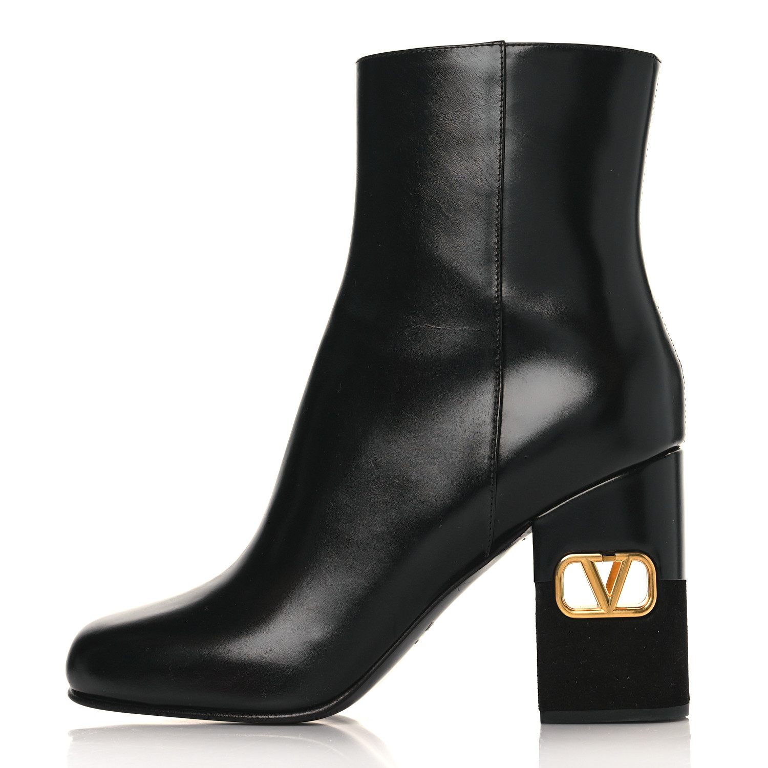 バレンティノ　ブーティ　38 VALENTINO GARAVANI Heritage Calfskin VLogo 90mm Ankle