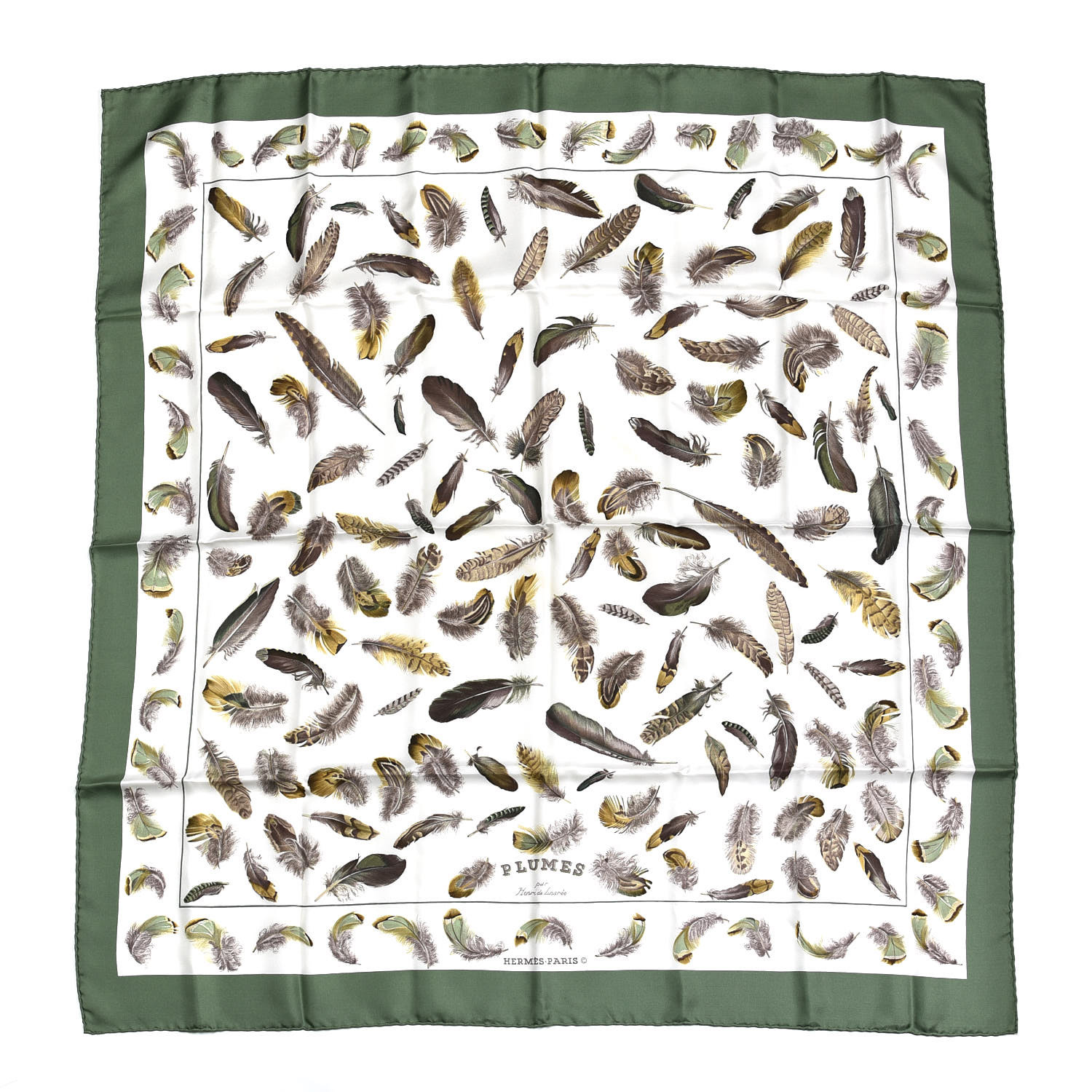 HERMES カレ90 PLUMES par Henride Linares HERMES カレ90 PLUMES par Henride Linares（Not Just any