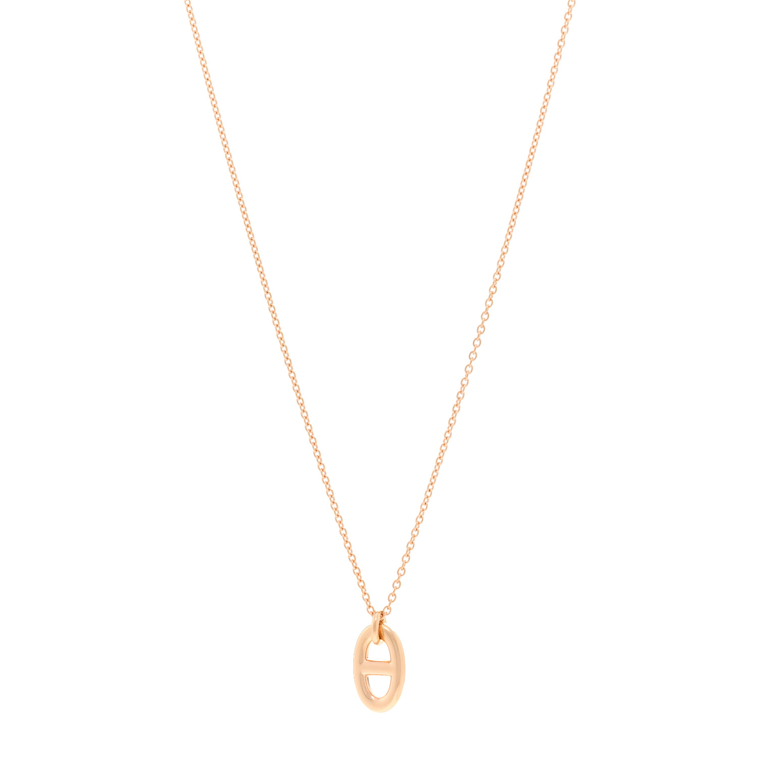 【HERMES】上品なローズゴールドのペンダント PM Farandole Farandole pendant, small model | Hermès USA