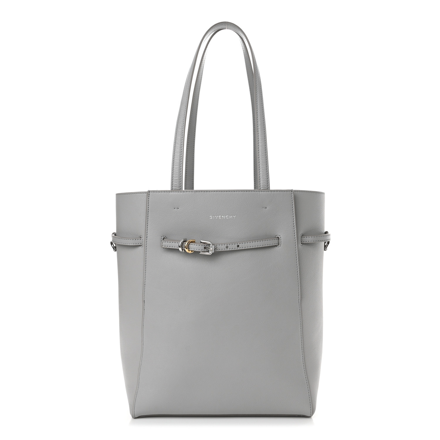 GIVENCHY Calfskin Small Voyou Small North South Tote Light