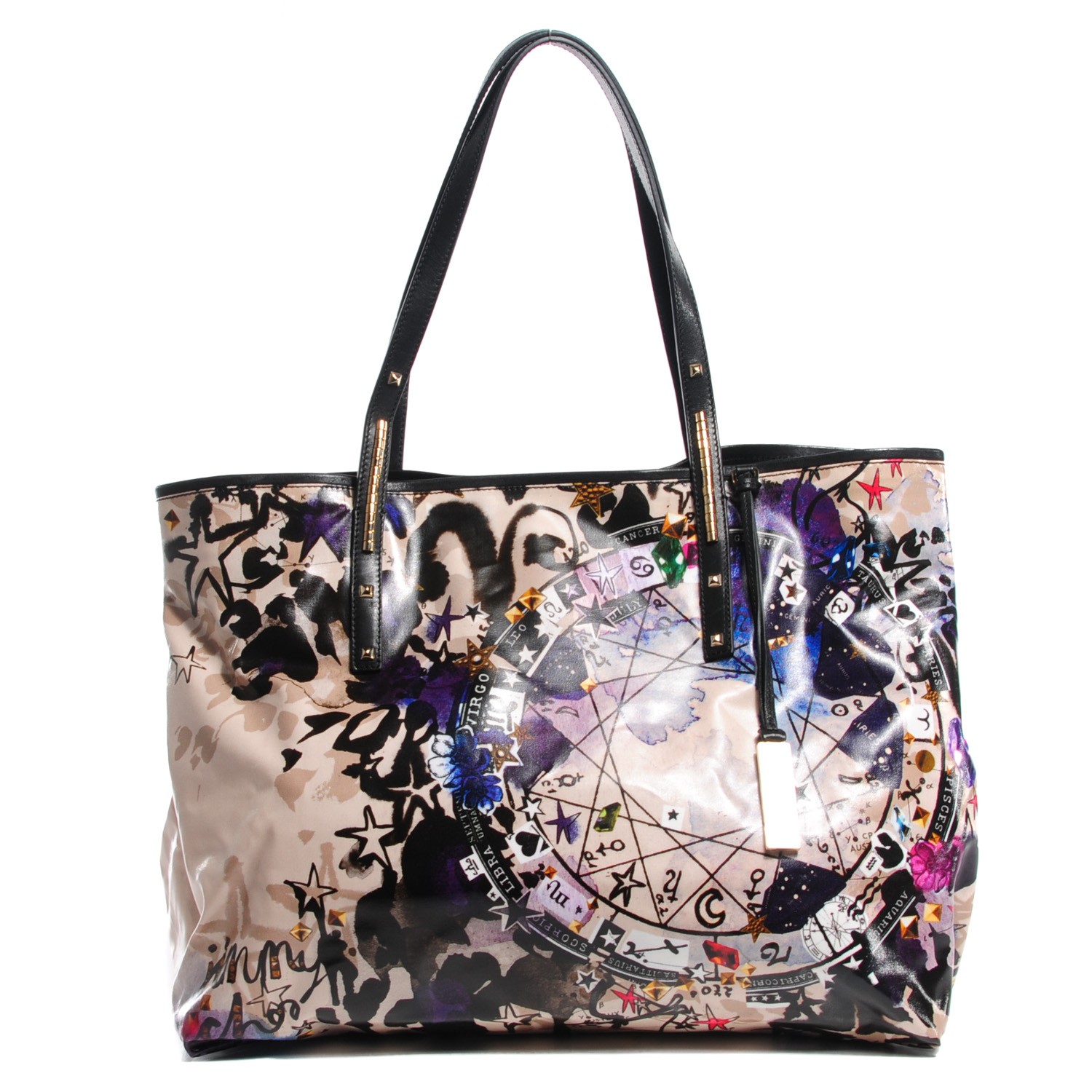 トートバッグ JIMMY CHOO CANVAS TOTEBAG 2COLORS Jimmy choo N/s medium tote bag available on SUGAR - 138188
