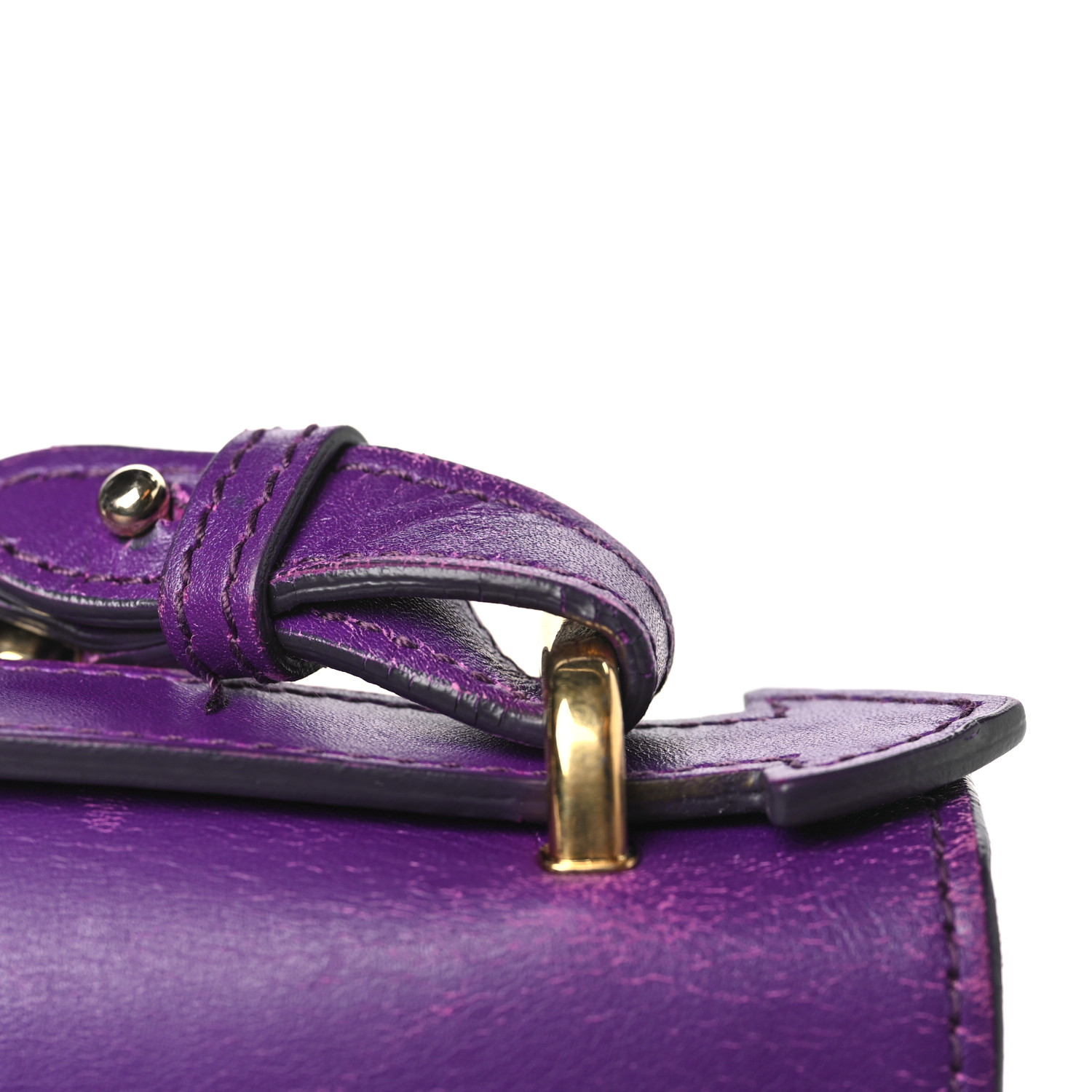 24AW new/FERRAGAMO スムースレザーショルダーバッグ Bag Purple 24AW new/FERRAGAMO スムースレザーショルダーバッグ Bag Purple