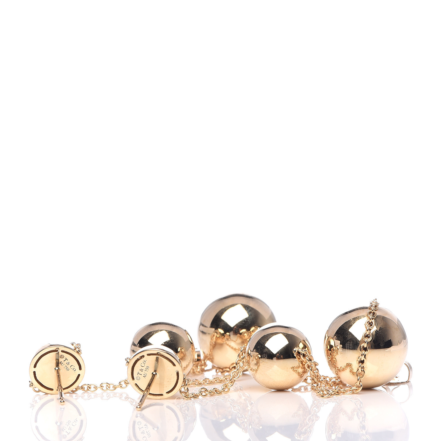 [Tiffany] ティファニー Hardwear 18K Gold Triple Drop Earring Tiffany & Co. Yellow Gold Triple Drop Earrings – Crown Jewelers