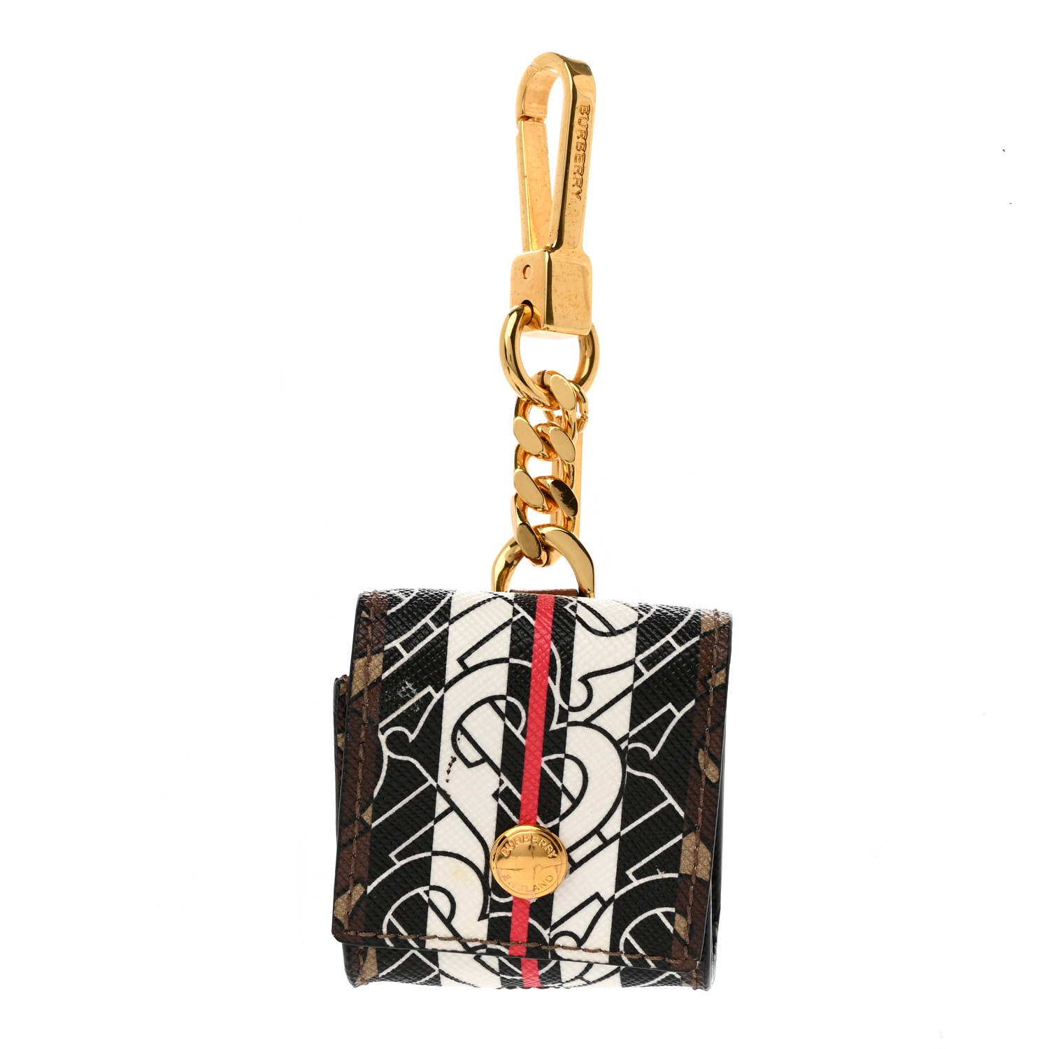 BURBERRY - モノグラムストライプ Eキャンバス AirPodsケース モノグラムストライプ Eキャンバス AirPodsケース