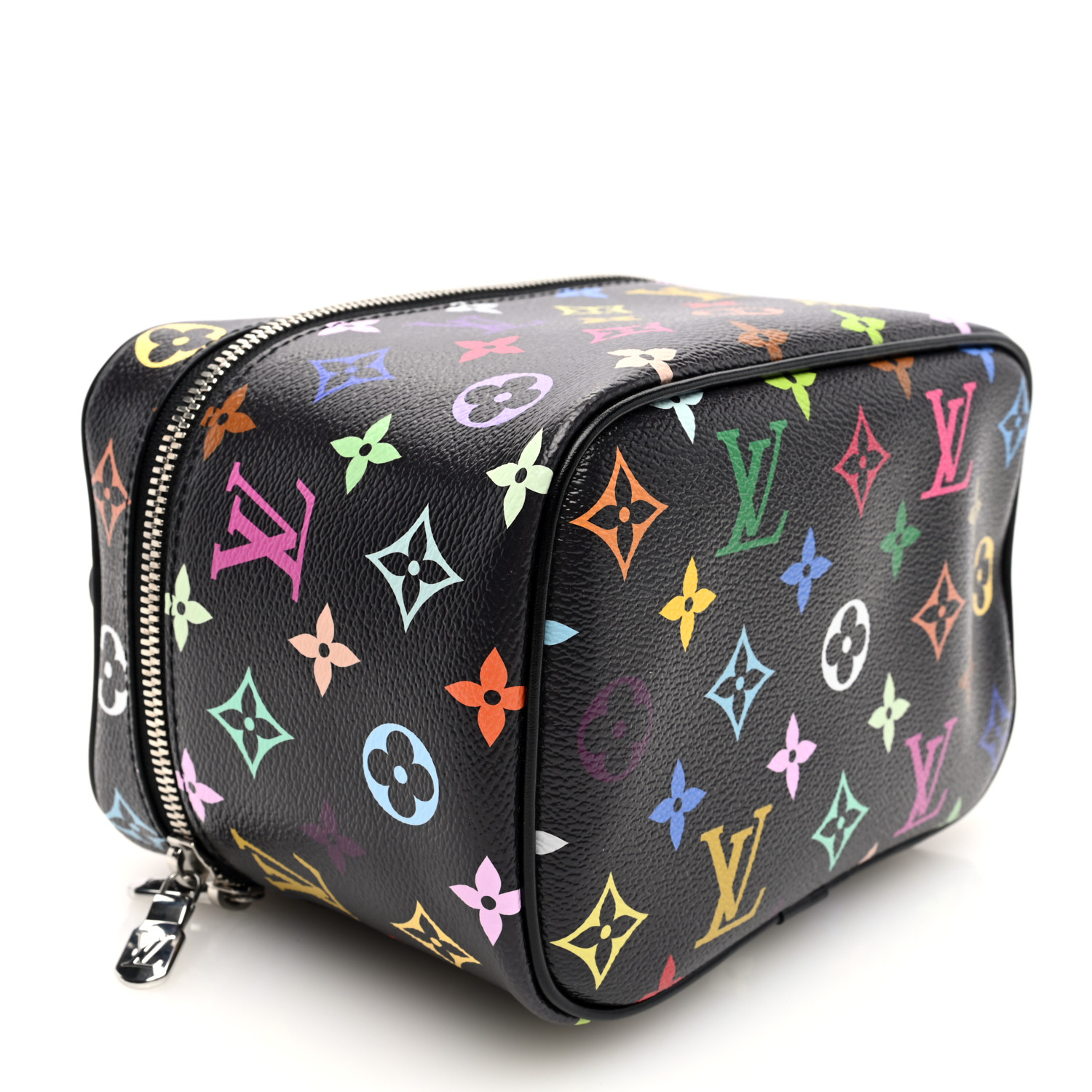 関税込 limited collection LV x TM Nice Mini M14181 LOUIS VUITTON LV X TM Monogram Multicolor Nice Mini Black