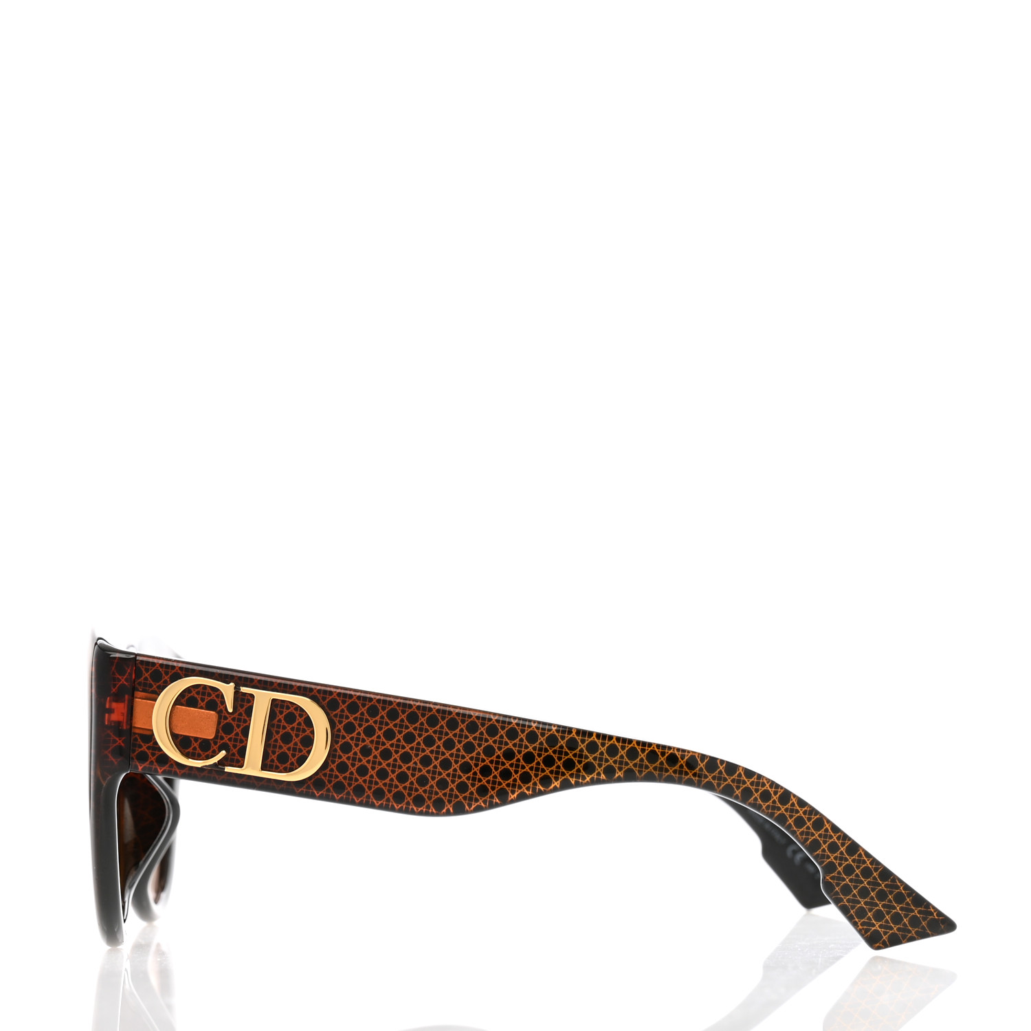 Dior サングラス キャットアイ Brown CHRISTIAN DIOR Acetate DDiorF Cat Eye Sunglasses Brown