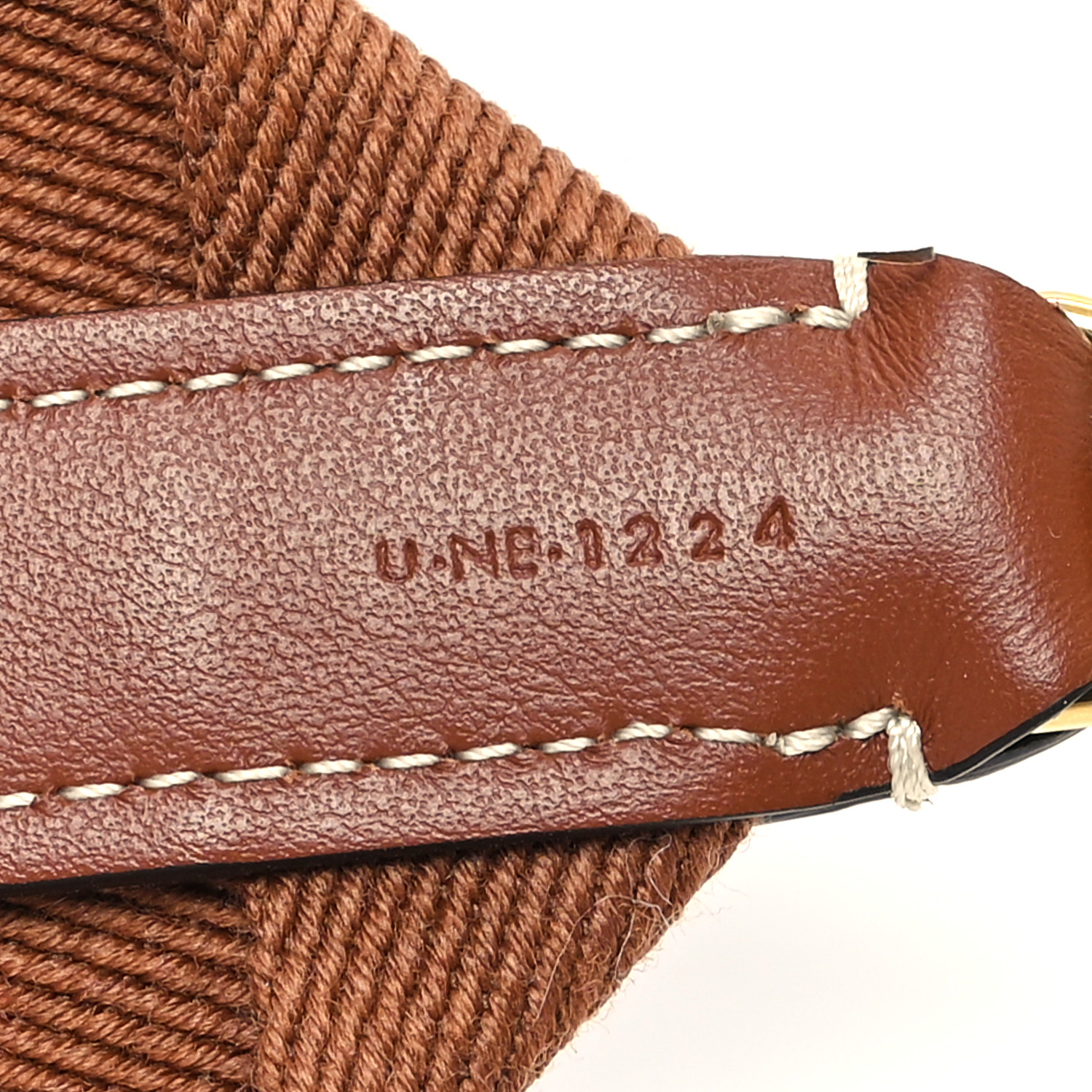 【国内発送】LONG STRAP IN WOOL WITH CELINE JACQUARD Long Strap in Wool with Celine jacquard with GOLD FINISHING