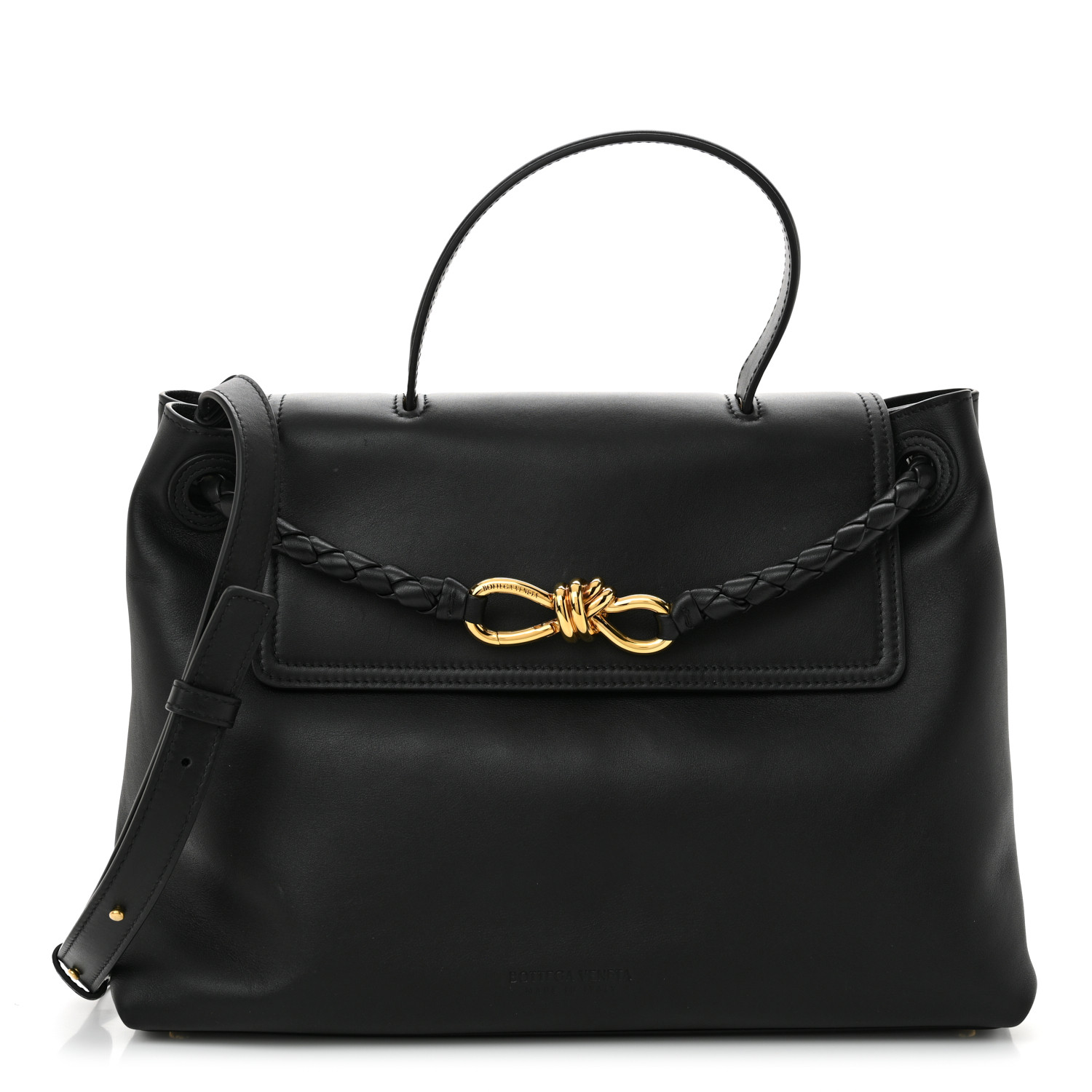 BOTTEGA VENETA　ベルベット（黒）バック b82c6c313d054a70cc164fa8781f56