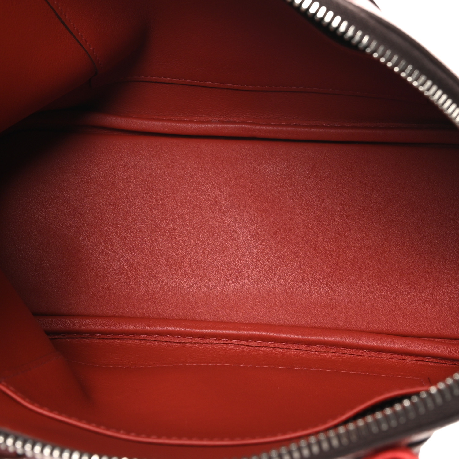 HERMES Epsom Tri-Color Mini 1923 Bolide Rouge Venetian Rouge