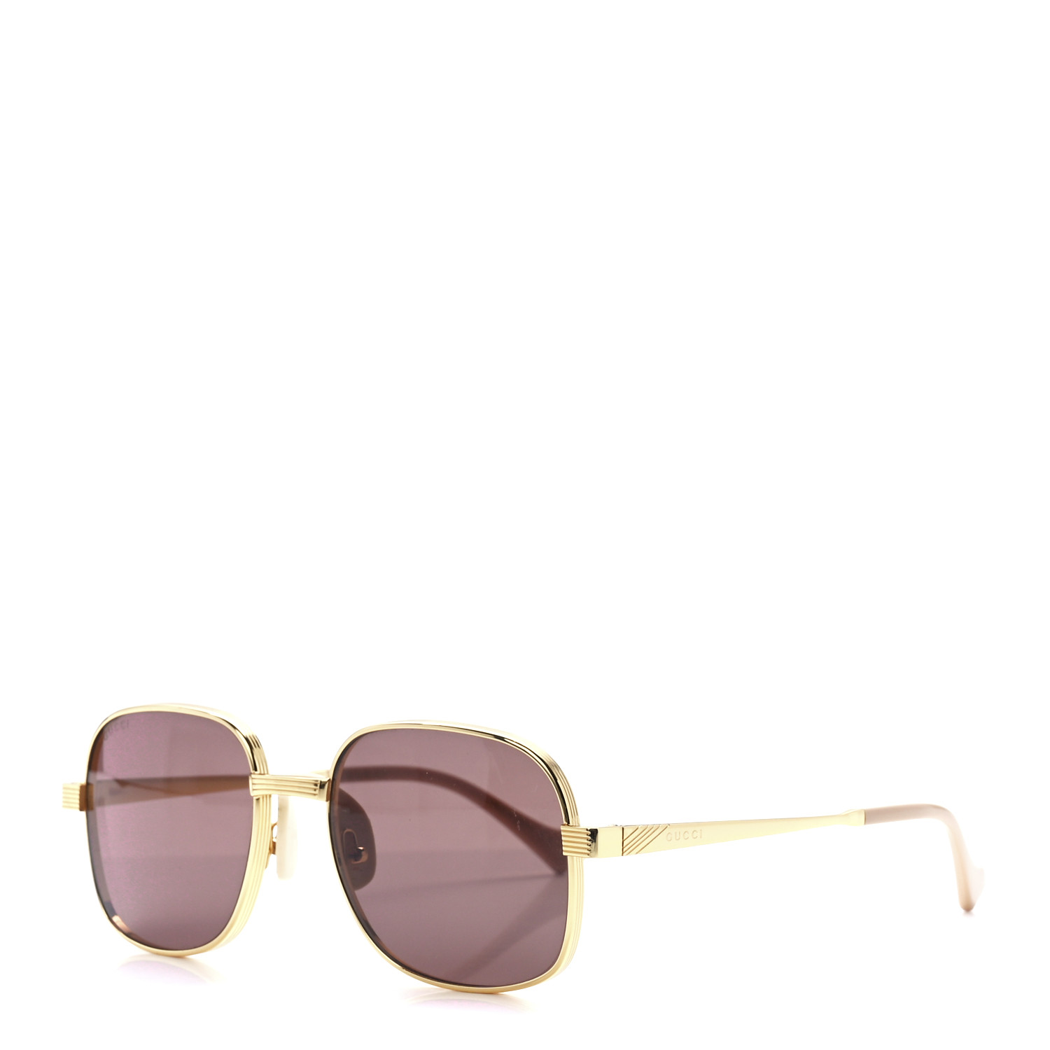 GUCCI ゴールド スクエアサングラスGG0788S Gucci™ GG0788S Square Sunglasses | EyeOns.com