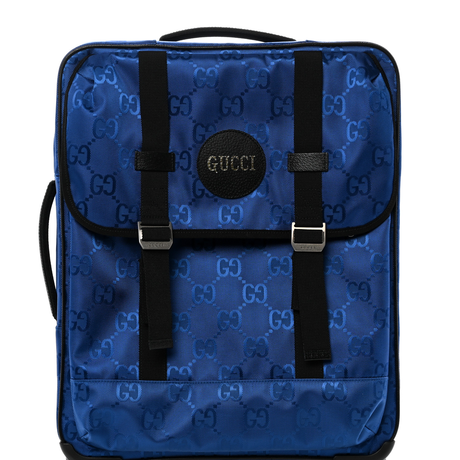 【GUCCI 】GG Off The Grid Nylon Small Travel Bag GUCCI Econyl Nylon Monogram Off The Grid Suitcase Guilted