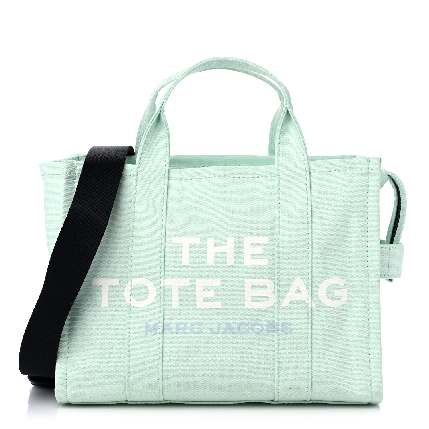 MARC JACOBS Cotton Canvas Small The Traveler Tote Bag