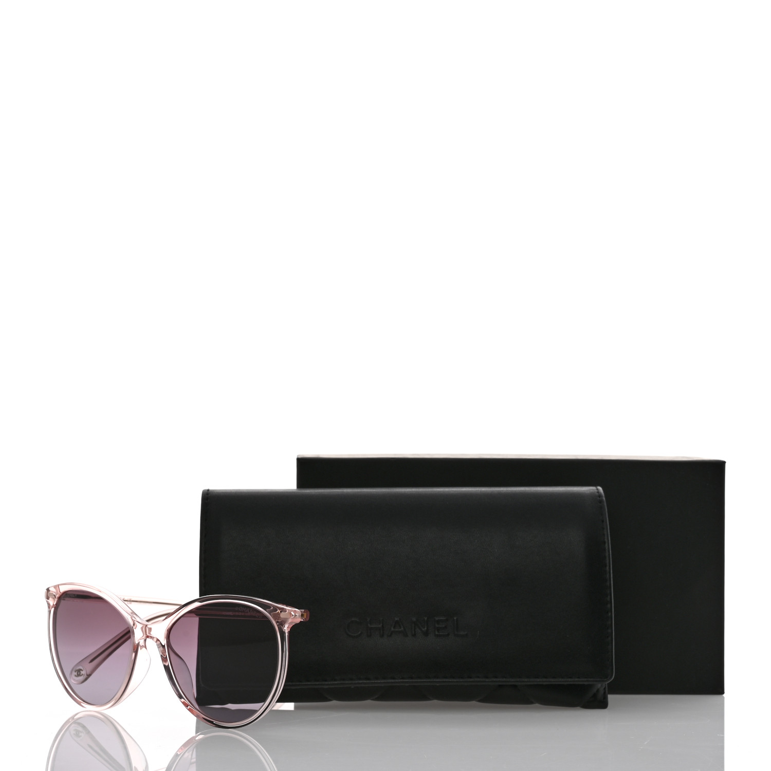 【値下げ】美品CHANEL 5448-A キャットアイサングラス CHANEL Acetate Pantos Cat Eye Sunglasses 5448-A Pink 1254485