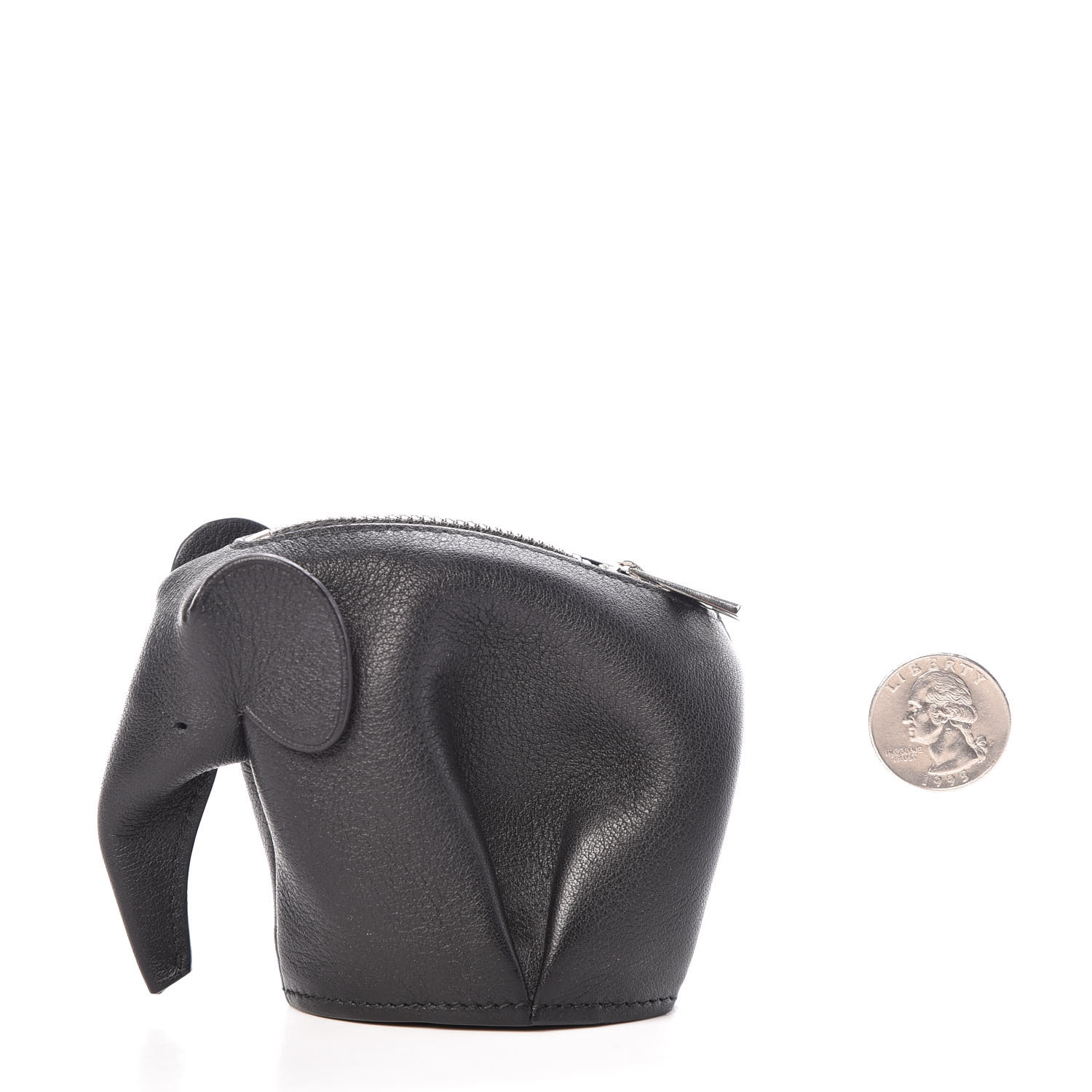 新品】LOEWE ELEPHANT COIN PUR BLACK
