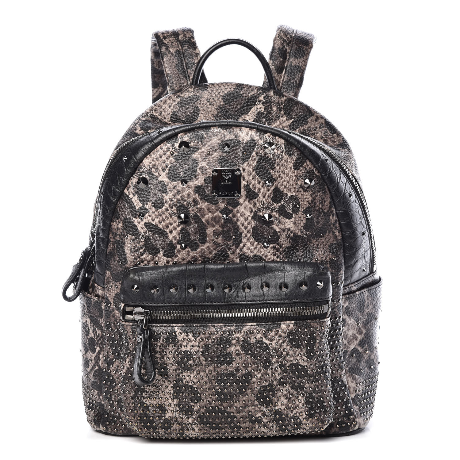 バッグ MCM Stark Flight Print BackPack MCM Visetos Flight Print Medium Stark Backpack Cognac 473199