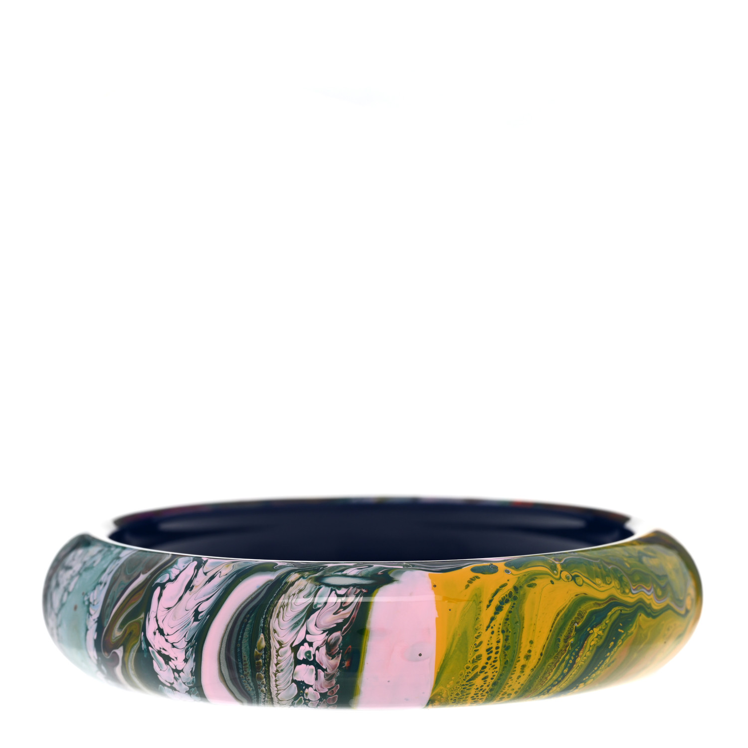 （HERMES）Marbling bracelet PM HERMES Lacquered Wood Marbling Bracelet T1 1283829