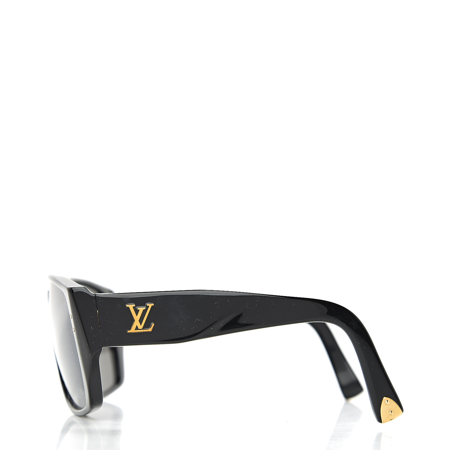 LOUIS VUITTON Acetate Peridot Bindi Sunglasses Z0063W Black