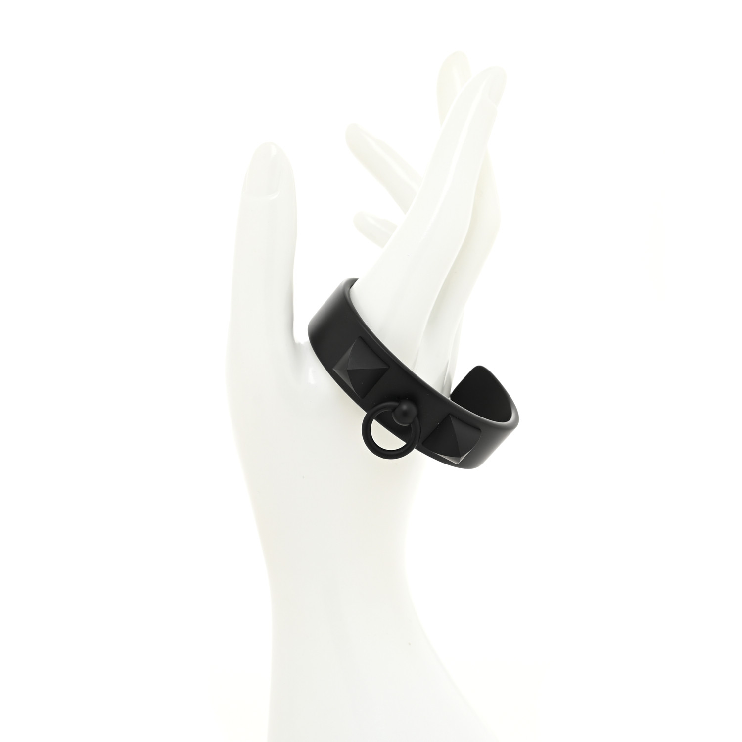 HERMES Aluminium Sunset Medor Bracelet T3 Black 1138319