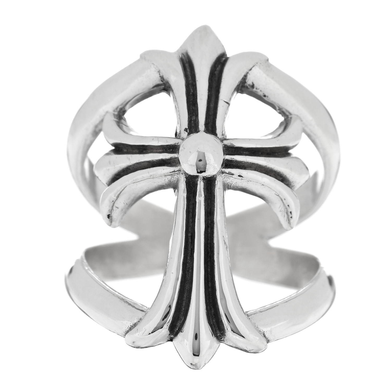 CHROME HEARTS Sterling Silver Infinity Ring 61 9.5 1612944