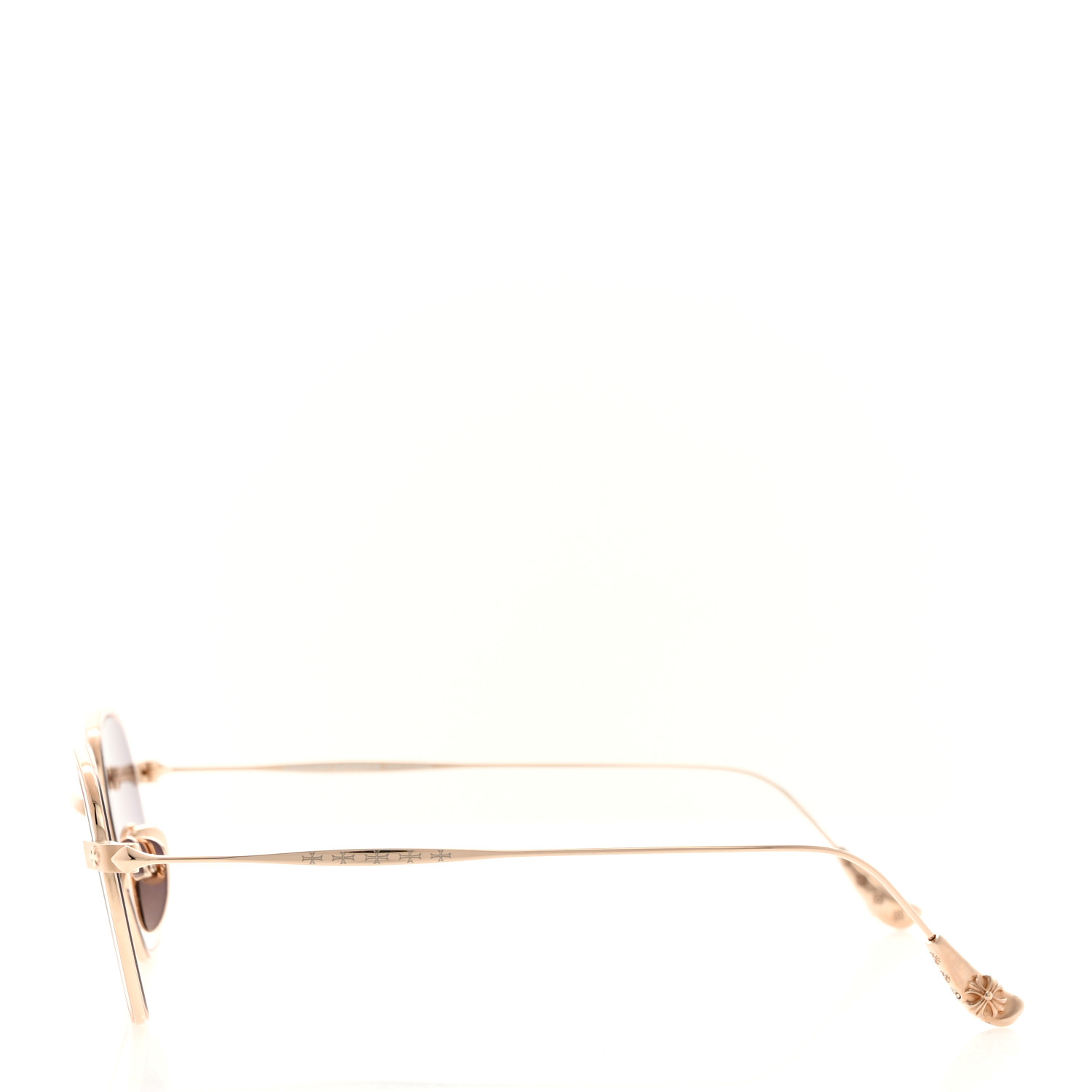 『CHROME BONE PRONE I』 Chrome Hearts Bone Prone I BK-GP Frame - SHENGLI ROAD MARKET