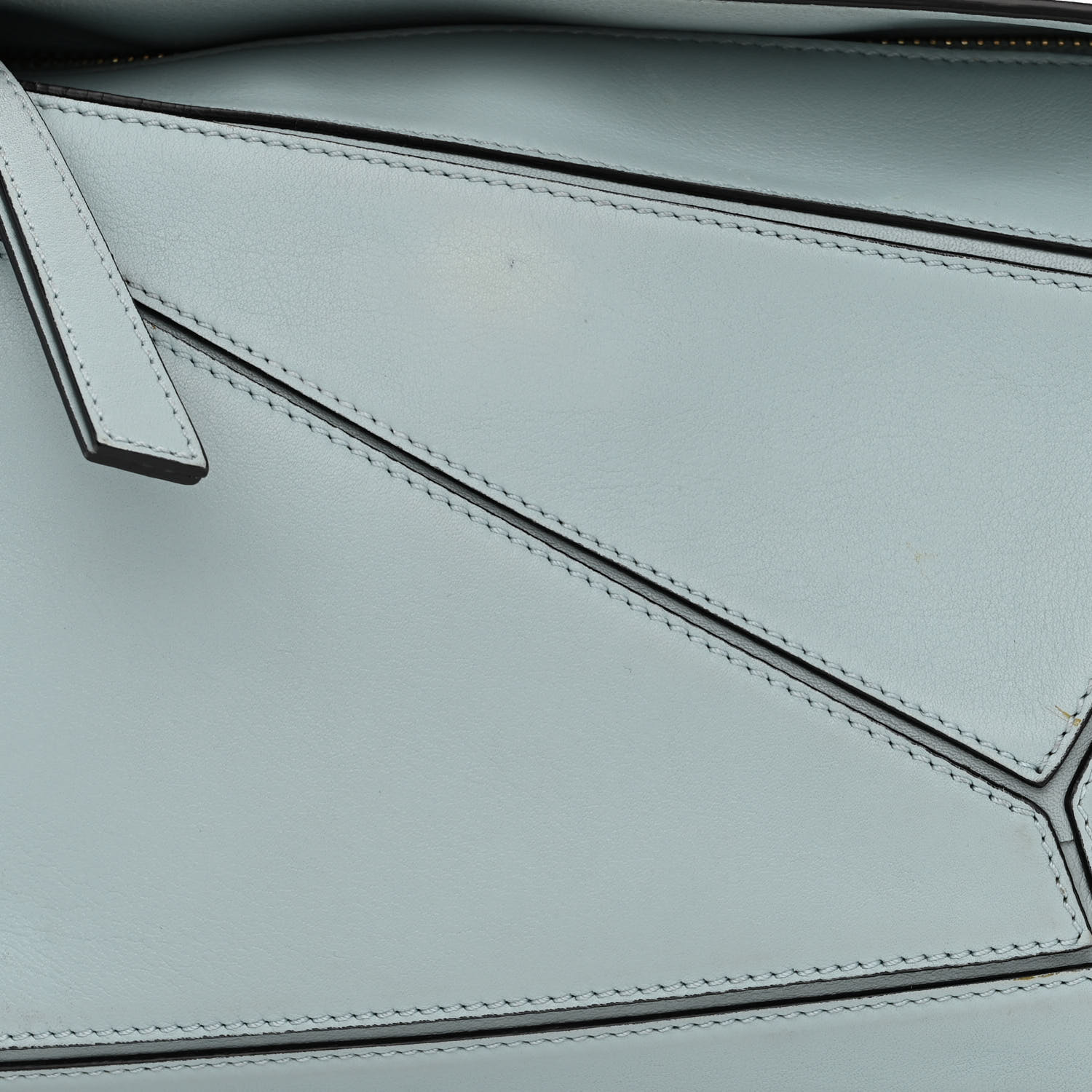 LOEWE Calfskin Small Puzzle Bag Light Blue 1349207