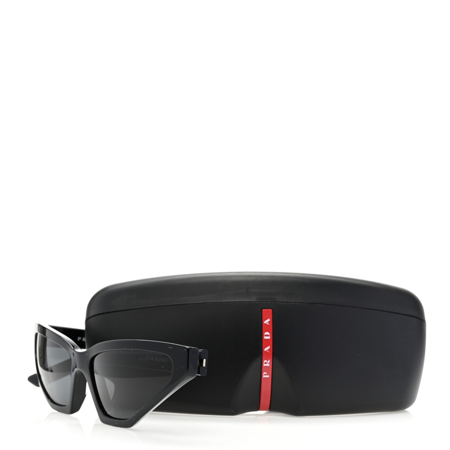 PRADA プラダ　サングラス キャットアイ ブラック SPR16P-A Prada Eyewear キャットアイ サングラス | ブラック | FARFETCH JP