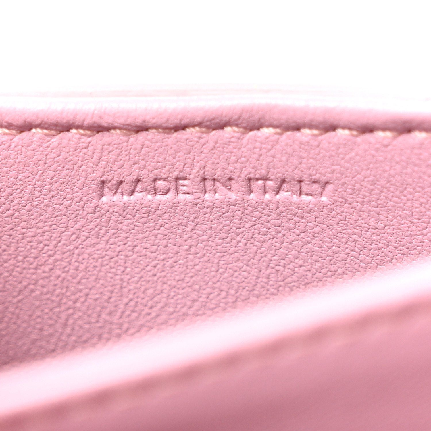 CELINE Shiny Calfskin Triomphe Mini Besace Clea Petal