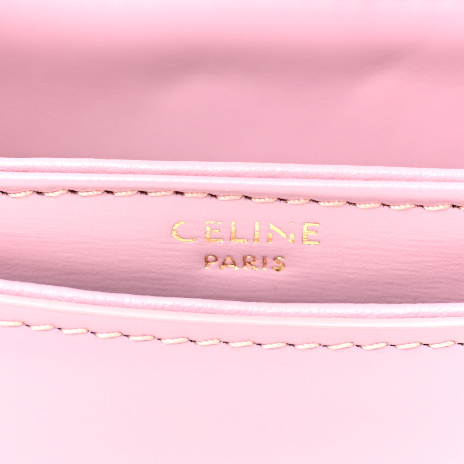 【限定数量】 Celine Mini Besace Clea in Shiny Calfskin Petal MINI BESACE CLEA in SHINY CALFSKIN - PETAL | CELINE