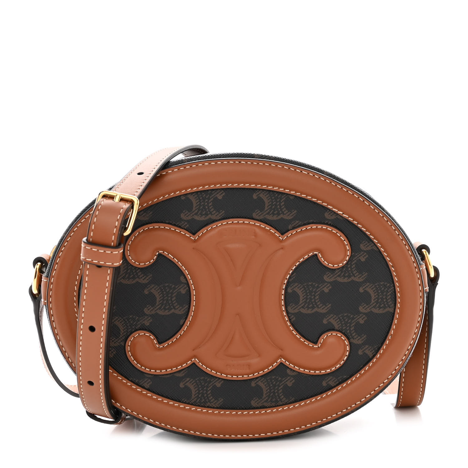【CELINE】CROSSBODY OVAL PURSE CUIR TRIOMPHE ★関税送料込み 25784877_55776484_600.jpg