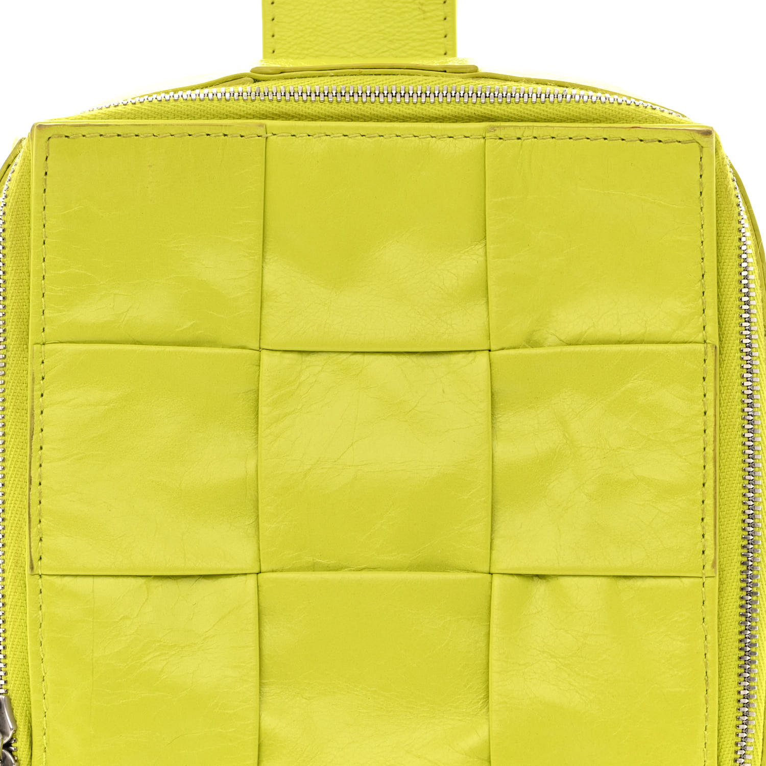BOTTEGA VENETA Calfskin Intreccio Mini Cassette Sling Bag