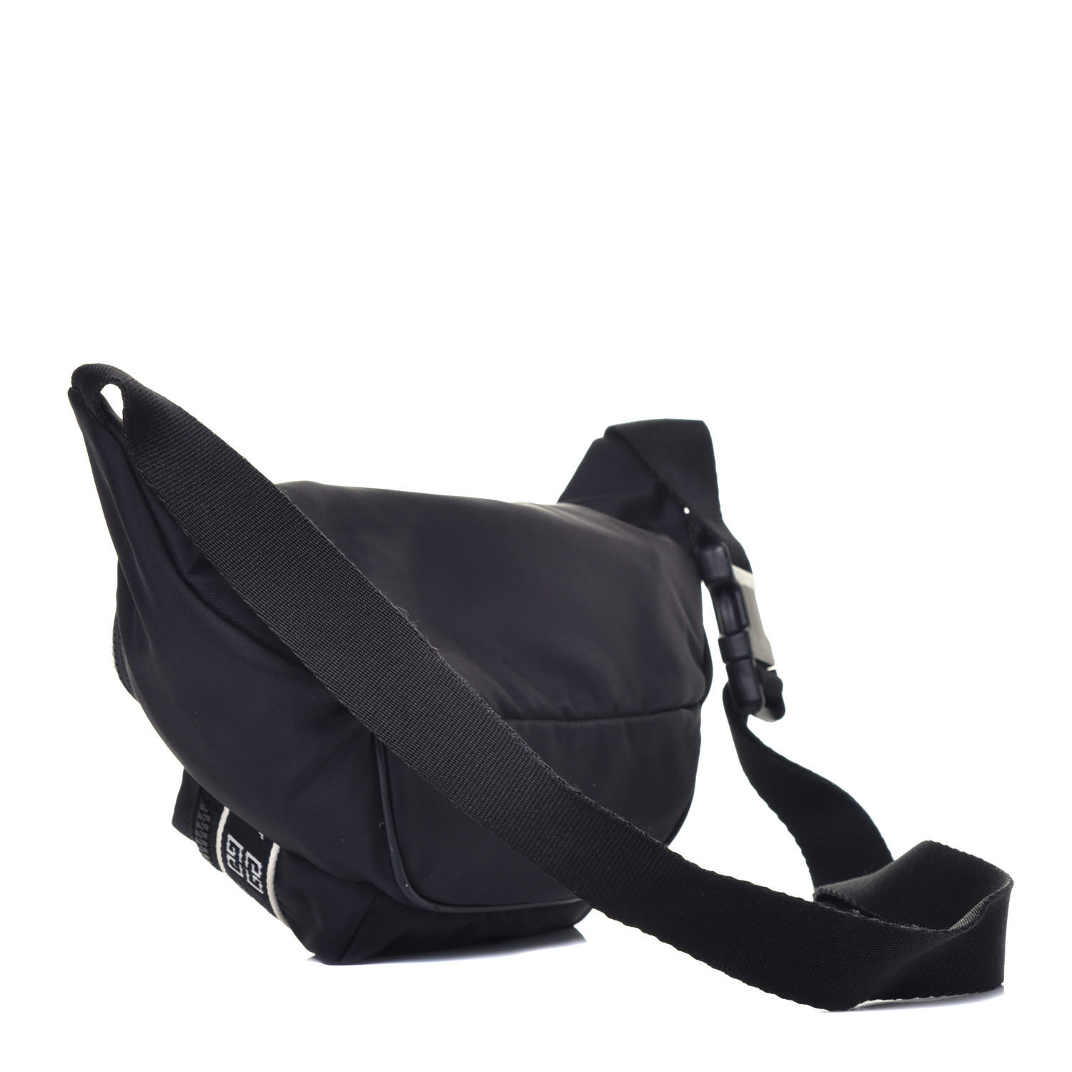GIVENCHY Nylon Logo Belt Bag Black 705449 | FASHIONPHILE