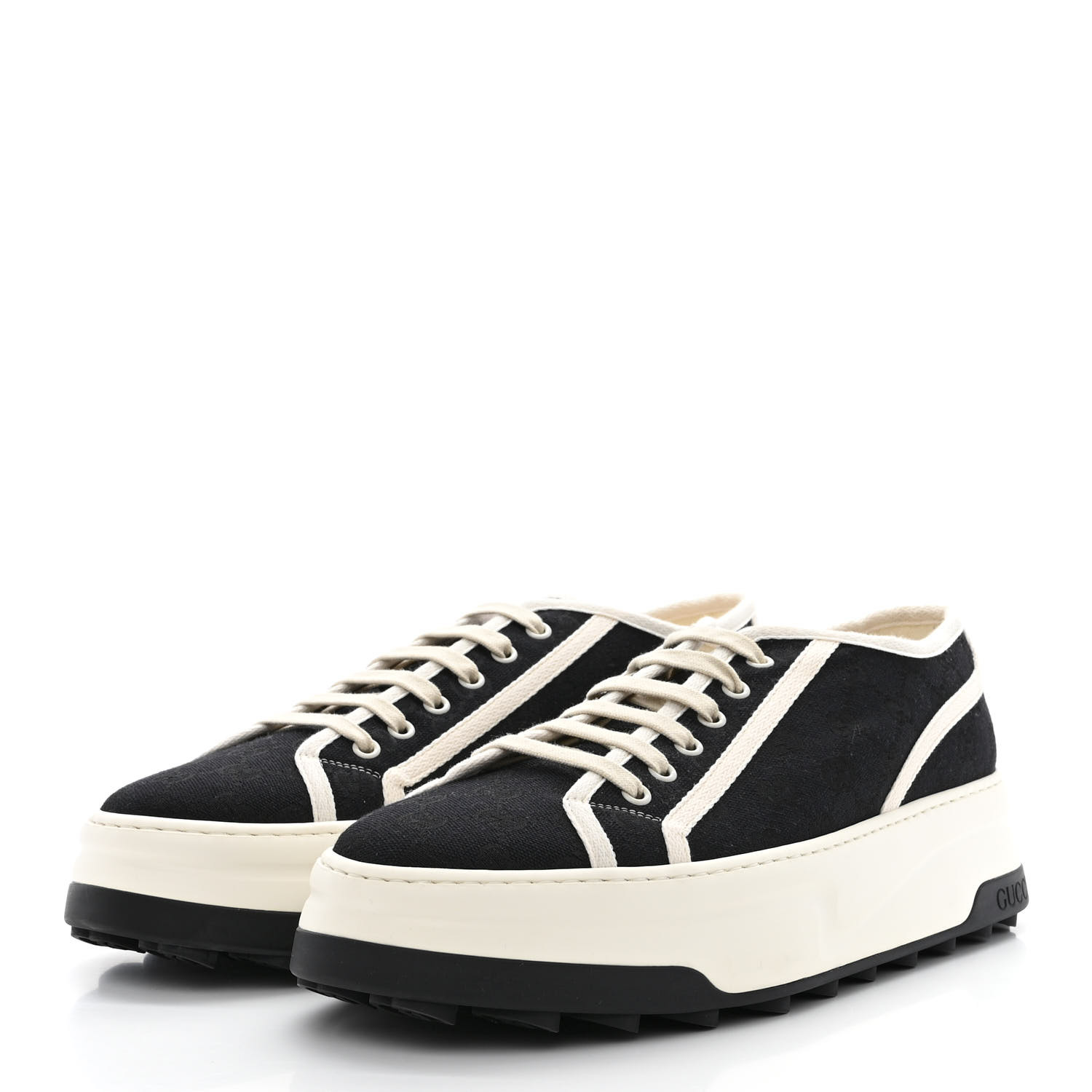 GUCCI GG Monogram Mens 1977 Tennis Platform 52mm Sneakers 11