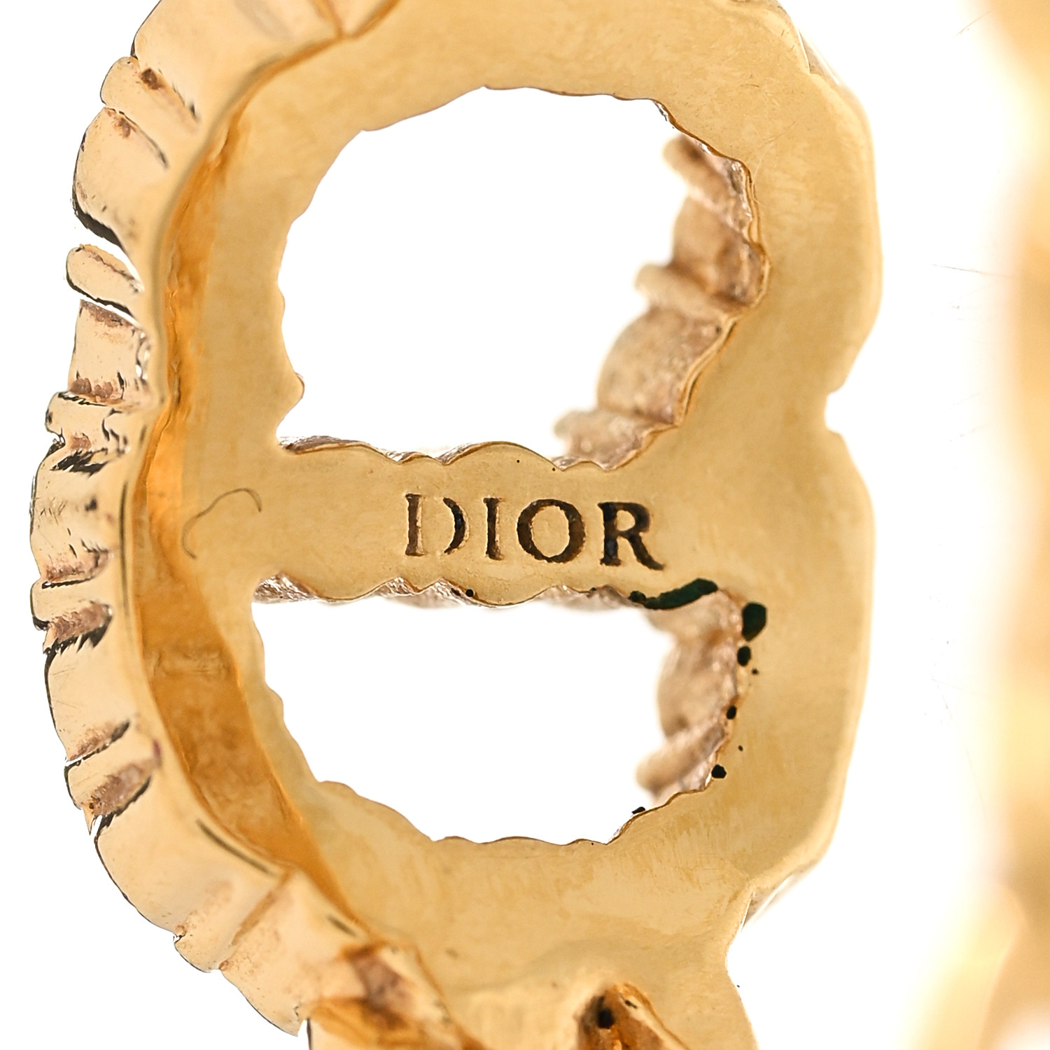 すぐ届く！DIOR DANSEUSE ETOILE リング メタル CHRISTIAN DIOR Metal Danseuse Etoile Chain Ring 50 5.5 S