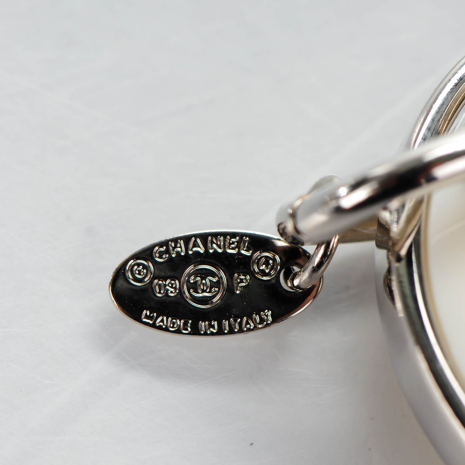 CHaaannn♡ᵕ̈*⑅ TWO TONE CHAMPAGNE CRYSTAL SQUARE PENDANT BOX CHAIN NECKLACE