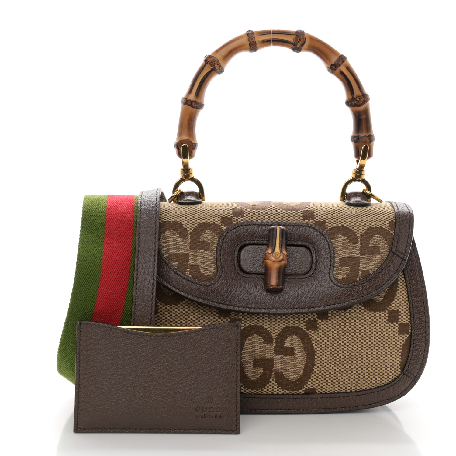 Bamboo handle flap bag／ブラックデニム 2_6456e4da-1392-4067-bd50-