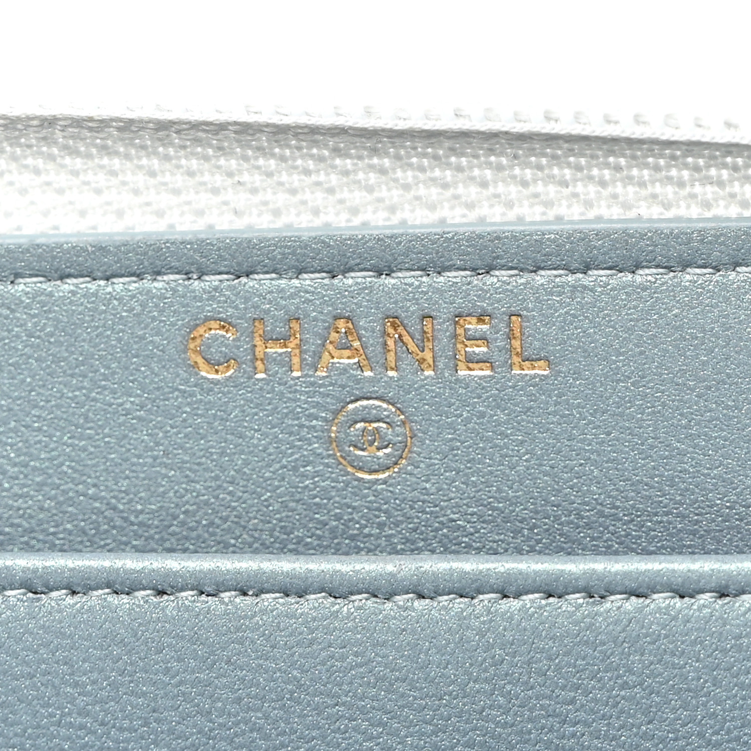 CHANEL 水色 Mint Chanel Large Single Flap Navy Blue Quilted Design W