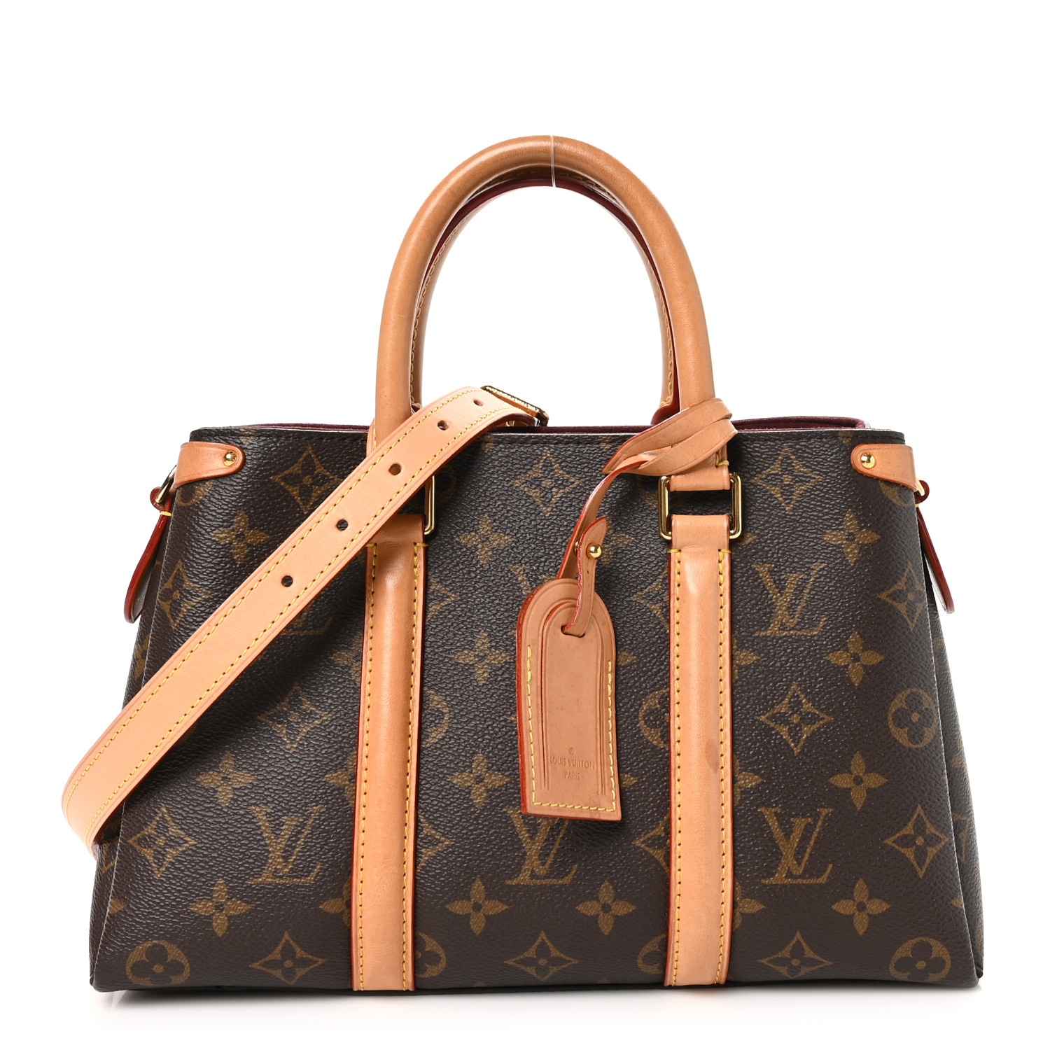 【希少】 LOUIS VUITTON LV Monogram Soufflot BB ハンドバッグ 55417b1e8a15b32b97f90e92924225