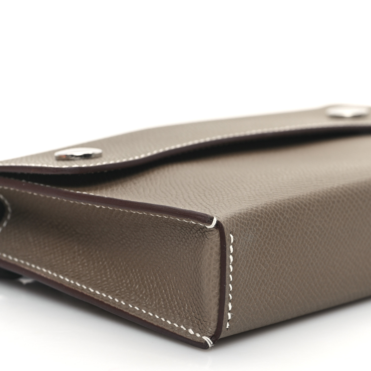 【カラバリ有！】HERMES Hermesnap wallet／Etoupe H-FBSLG-241125-2-TC-
