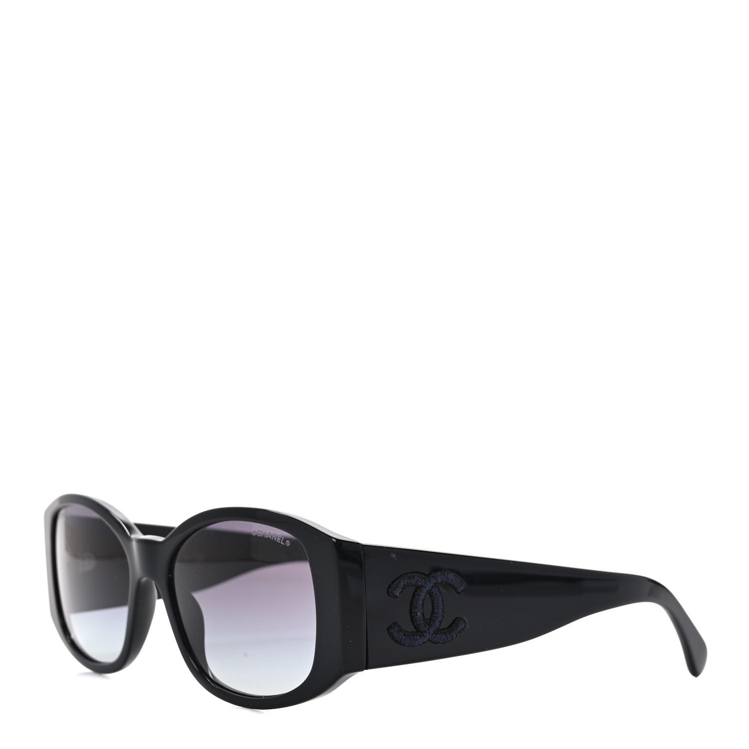 一番人気物 CHANEL Acetate CC Logo Sunglasses 5450 Black 1319174 アクセサリー