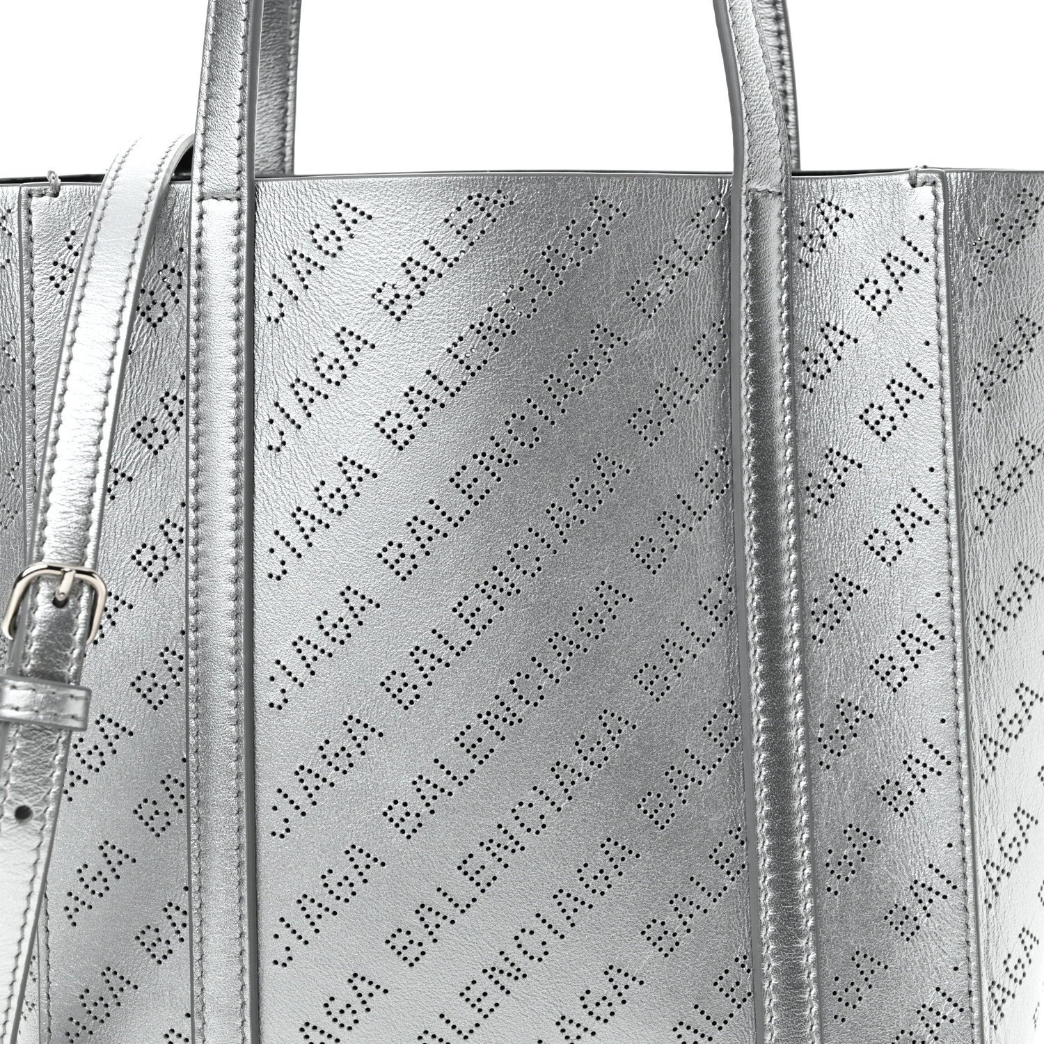 BALENCIAGA シルバー エブリデイトート　XXS バレンシアガ BALENCIAGA エブリデイトートXXS 551815 シルバー