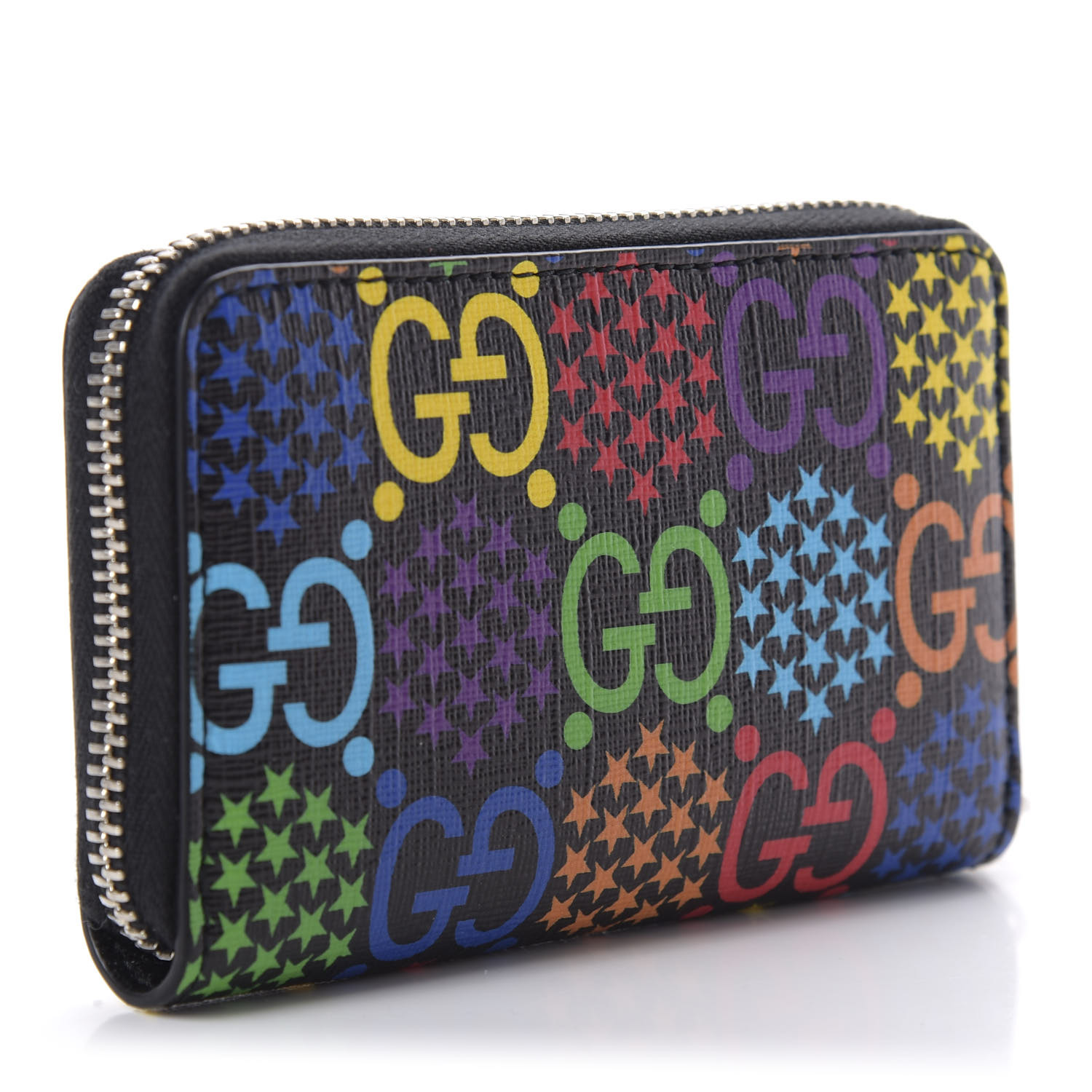 GUCCI サイケデリックミニジップアラウンドウォレット