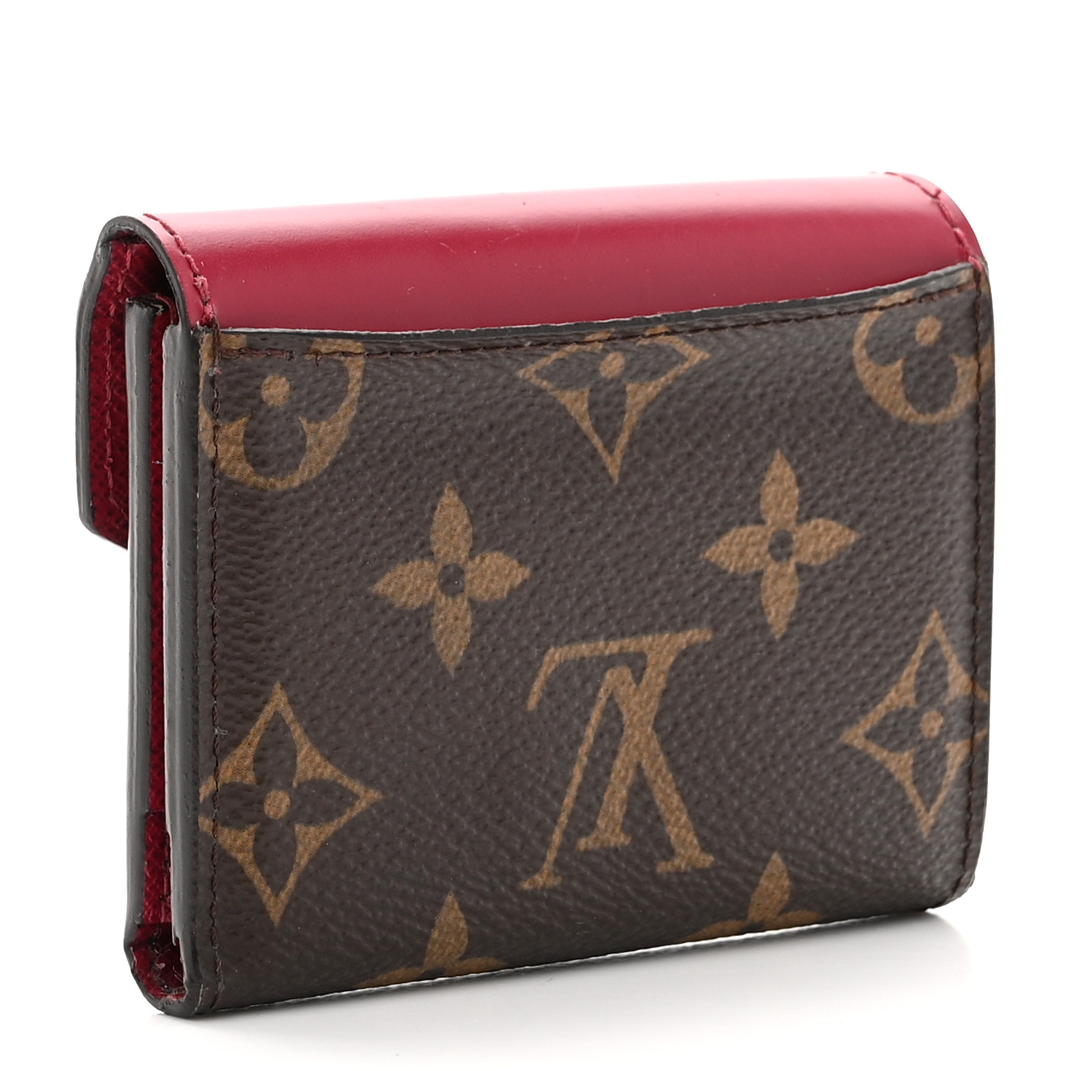LOUIS VUITTON Monogram Zoe Wallet Fuchsia 1481143 | FASHIONPHILE